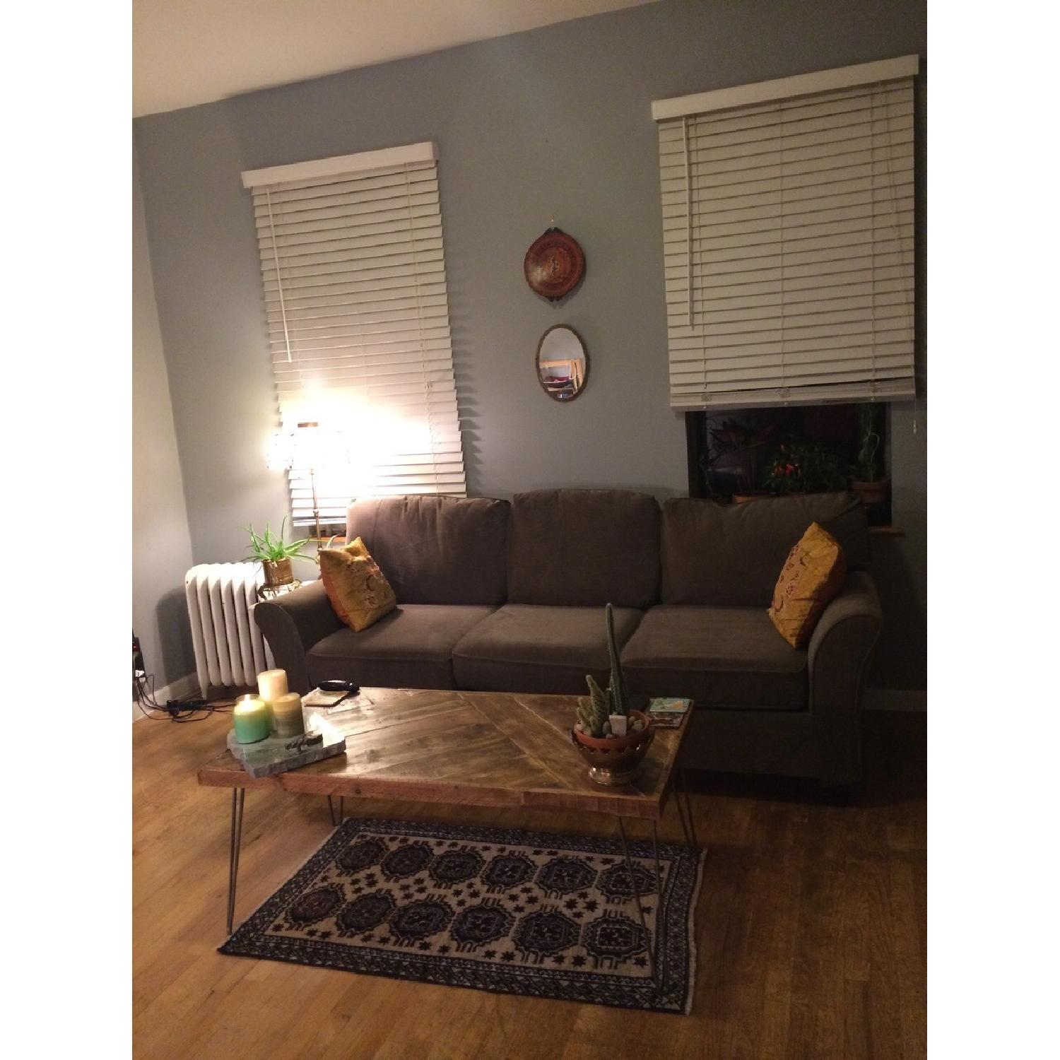 Wayfair Beige Fabric Couch - image-1