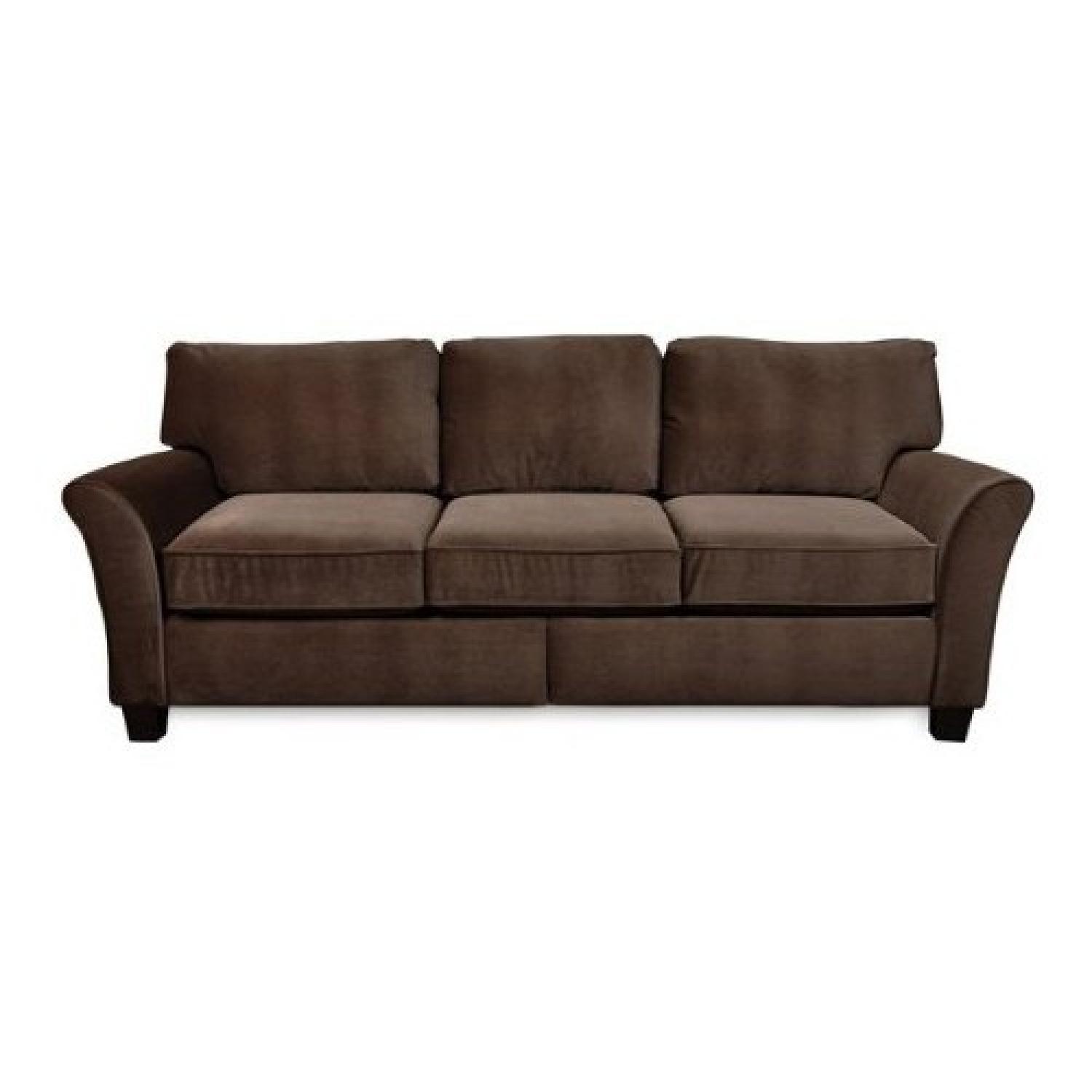 Wayfair Beige Fabric Couch - image-3