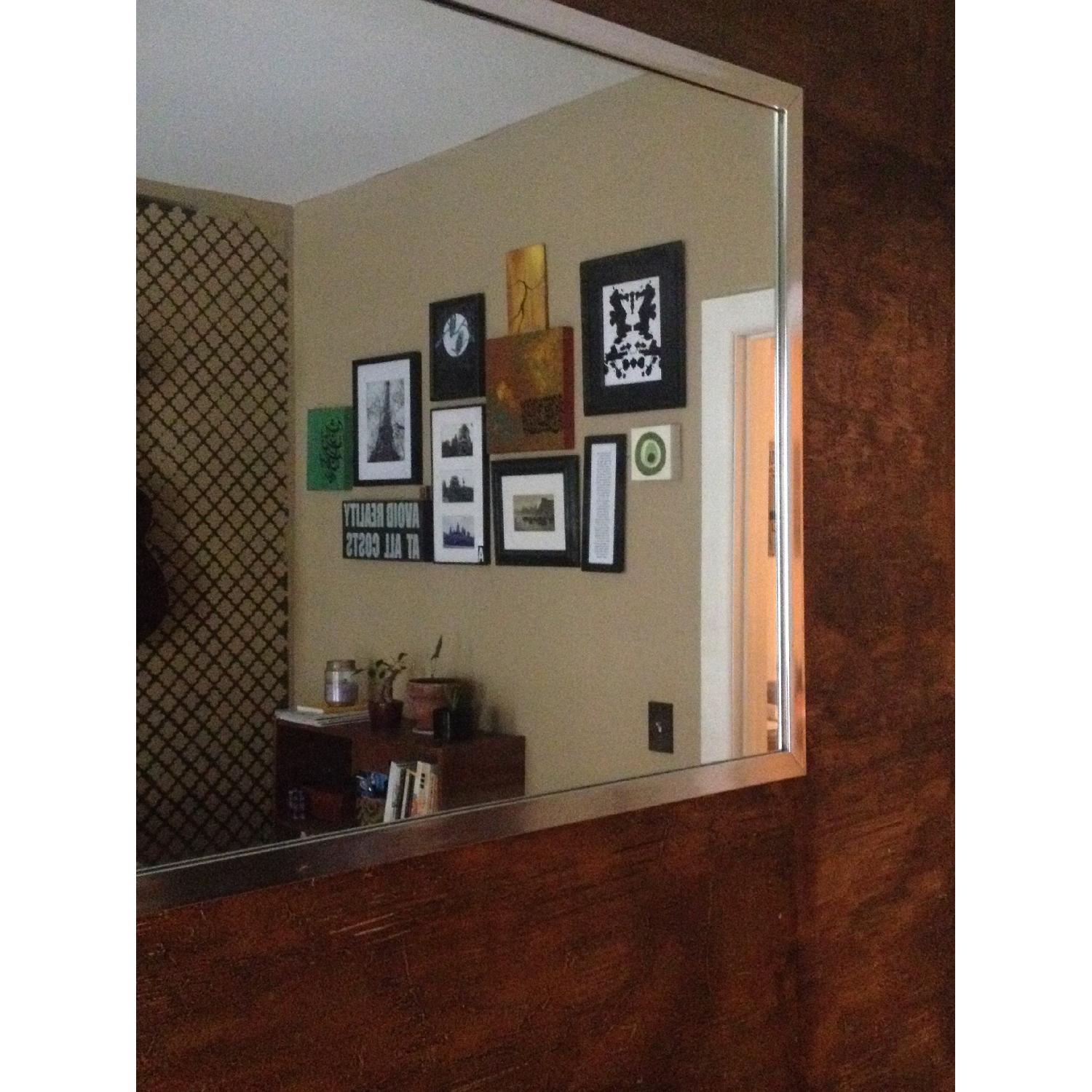 Silver Frame Floating Illusion Large Mirror - image-3