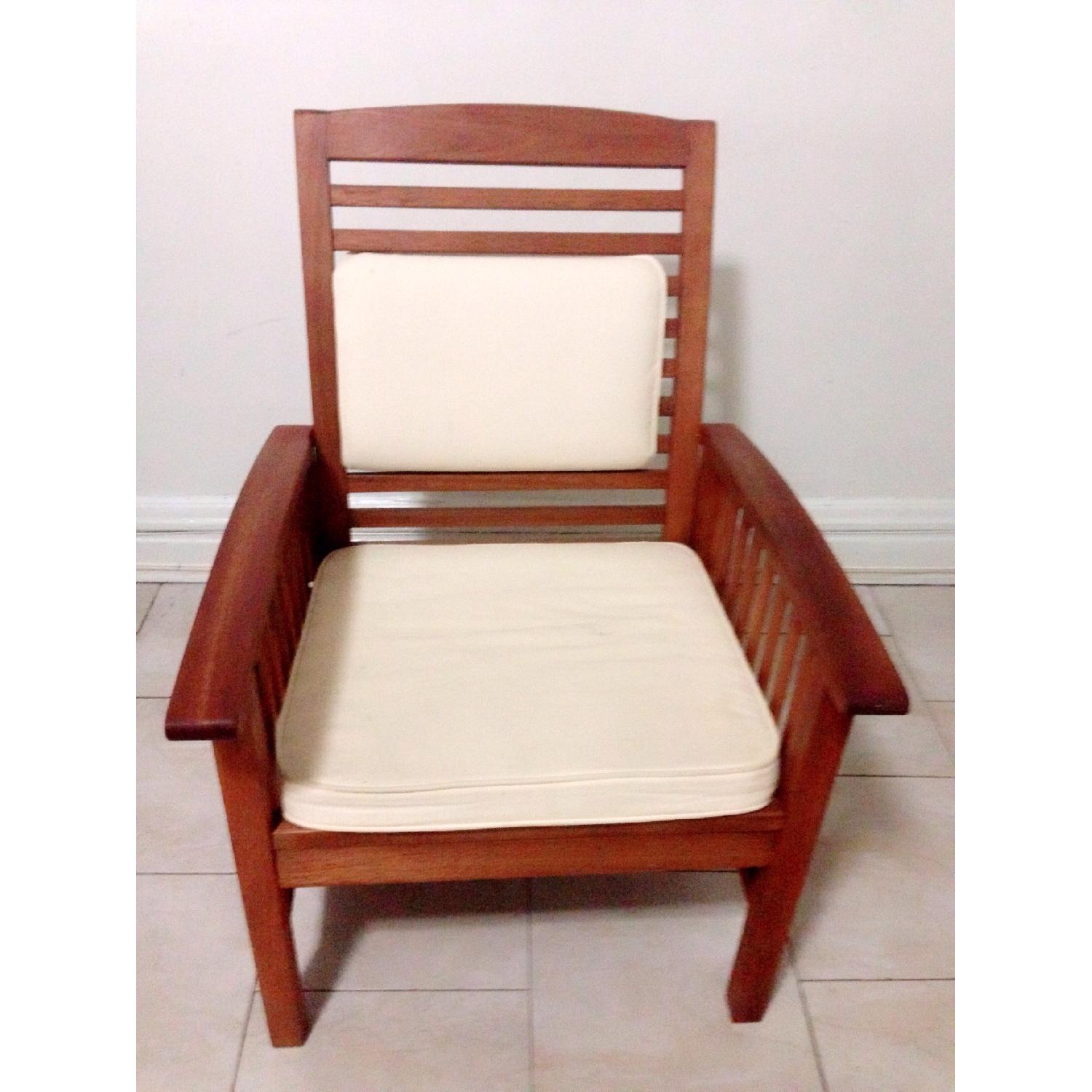 Strathwood Gibranta All-Weather Hardwood Arm Chair - Set of 2 - image-1