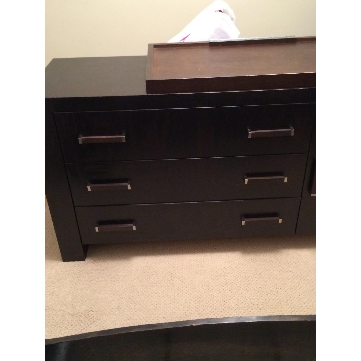 Morigeau-Lepine Toddler Bed/Crib + Dresser/Changing Table w/ Mirror - image-6