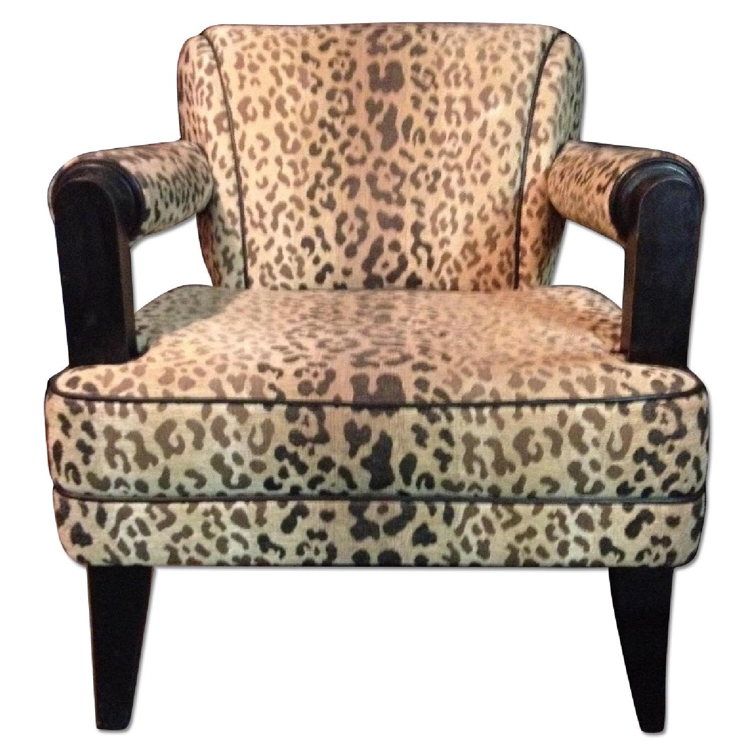 Bloomingdale's Leopard Print Chairs - Set of 2 - image-0