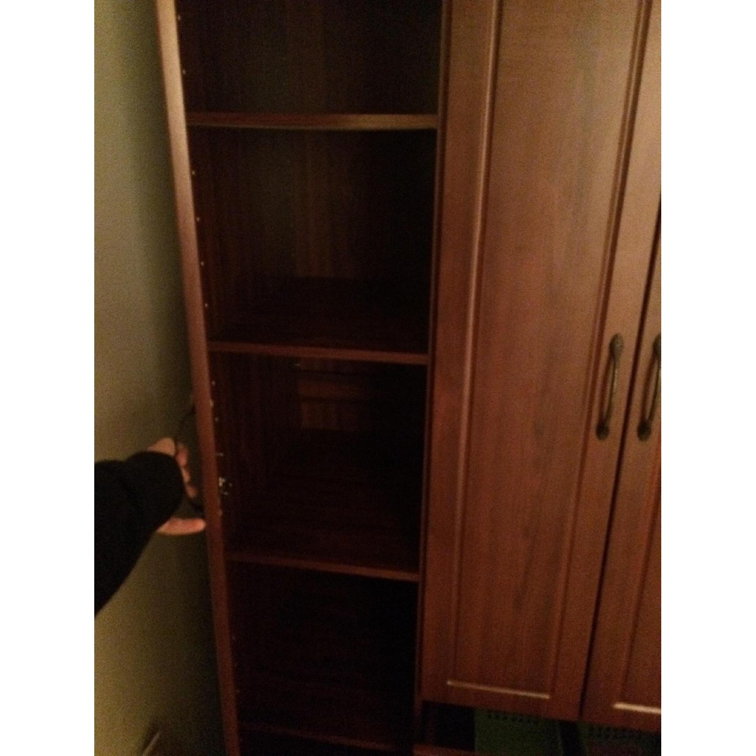 Dark Brown Finish Closet - image-2