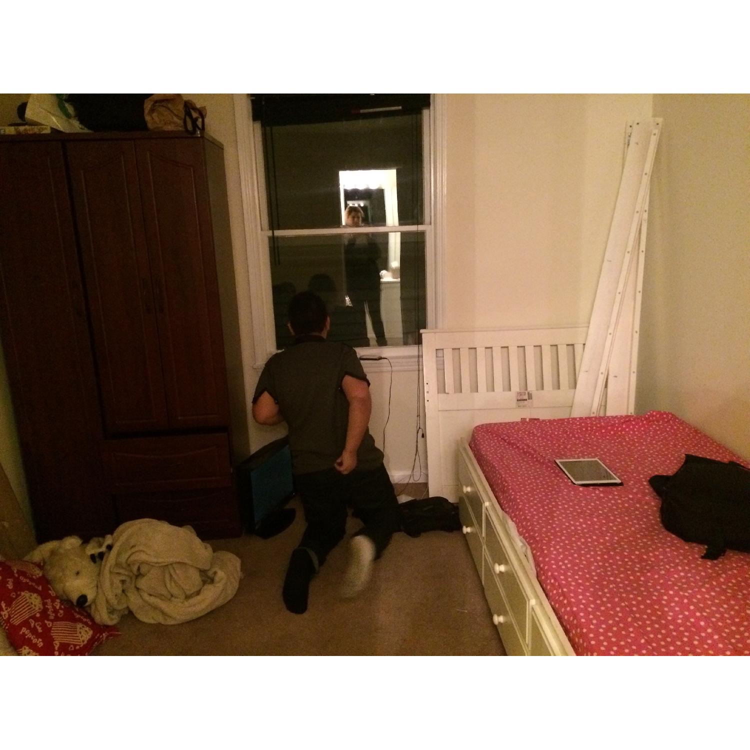 Dark Brown Finish Closet - image-5