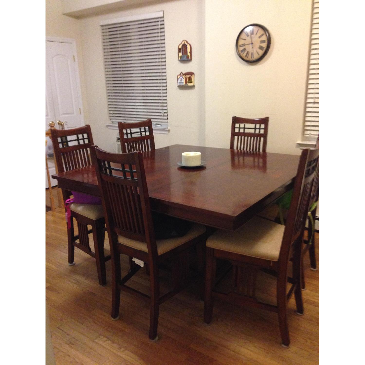 Raymour & Flanigan Vantana Collection 8 Piece Dining Set - image-2