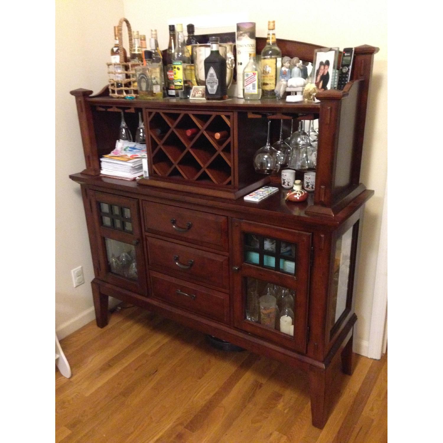 Raymour & Flanigan Vantana Collection 8 Piece Dining Set - image-5