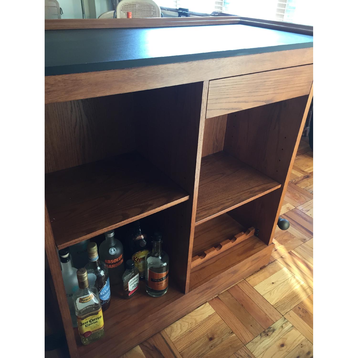 Wooden Bar with Foot Rail - image-4