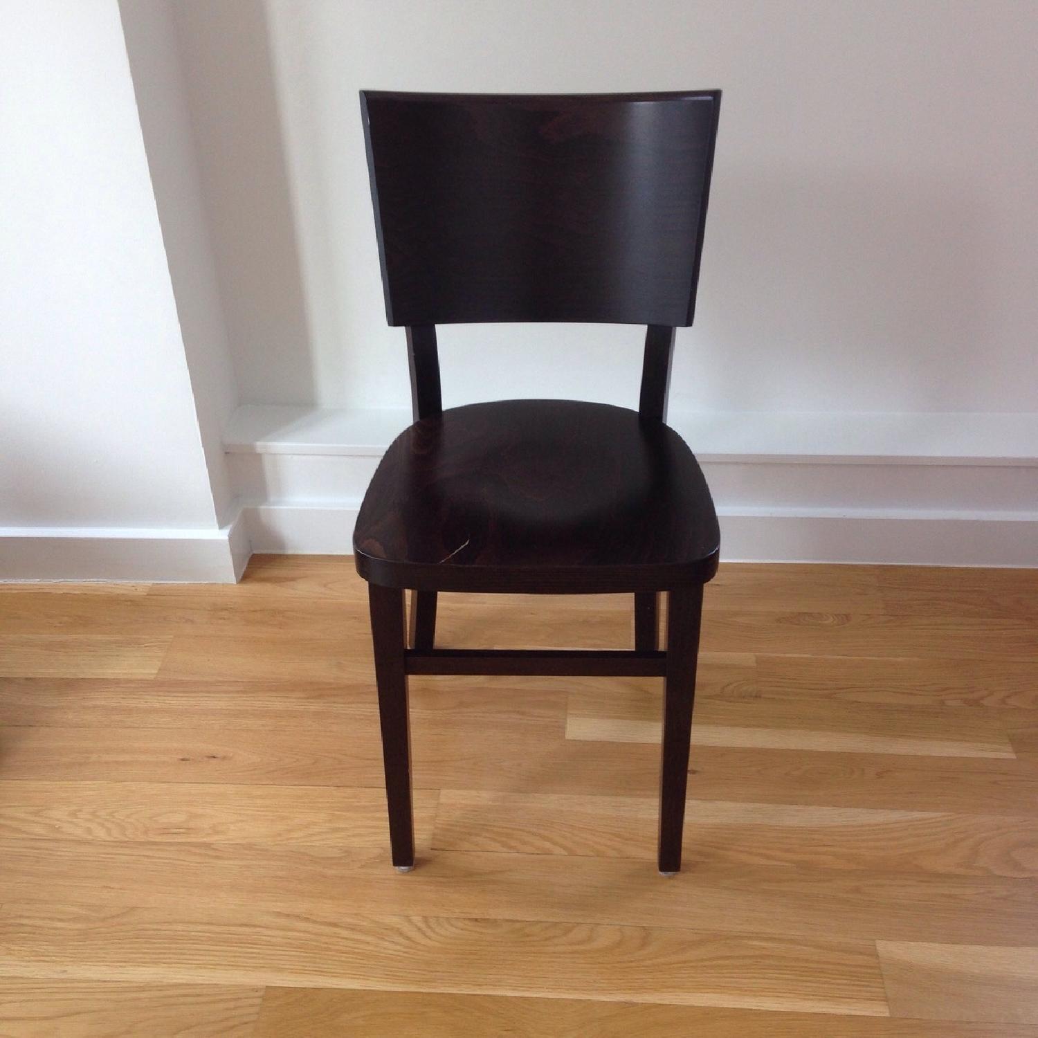 Design Within Reach Kyoto Chairs in Espresso Color - Set of 2 - image-1