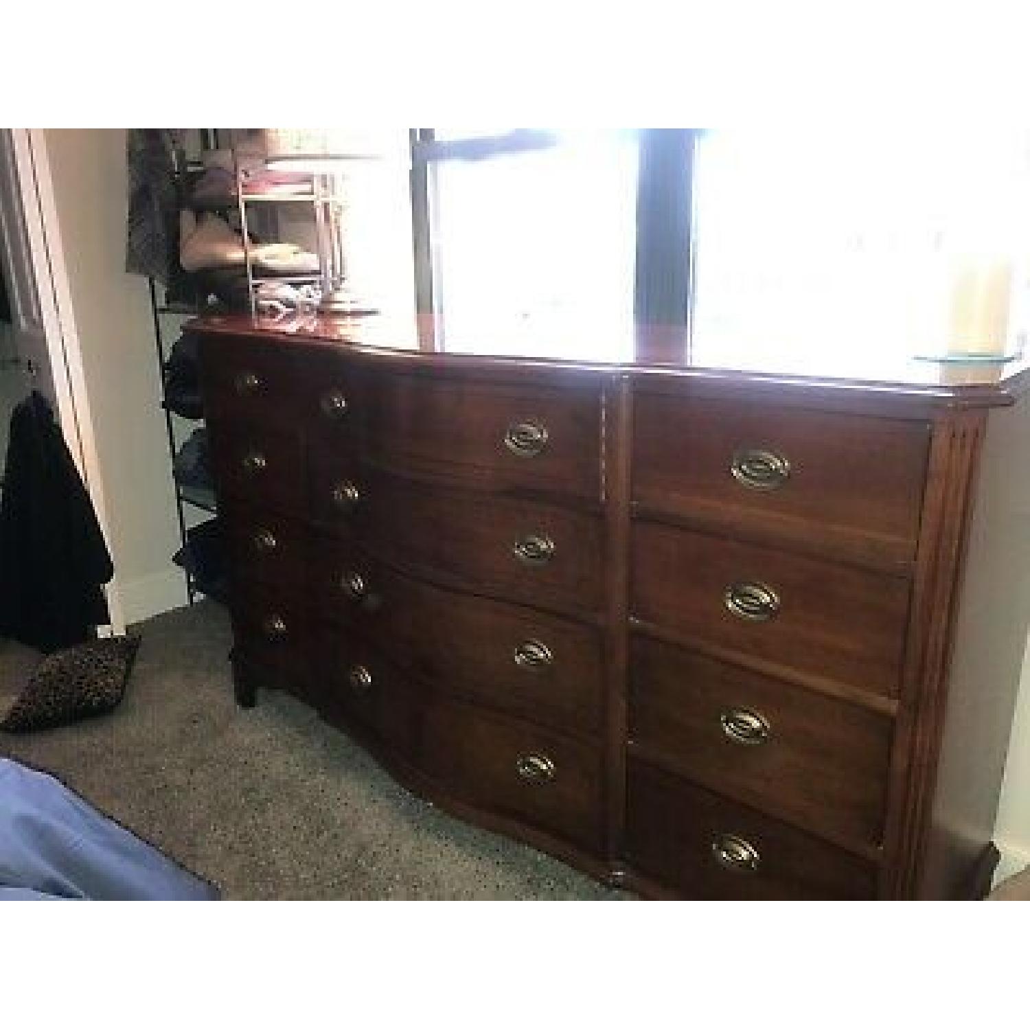 Lexington Palmer Home 12 Drawer Curved Dresser AptDeco