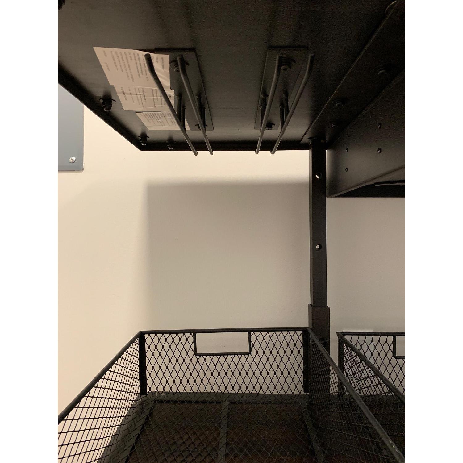 Pottery Barn Industrial Bar Cart - image-6