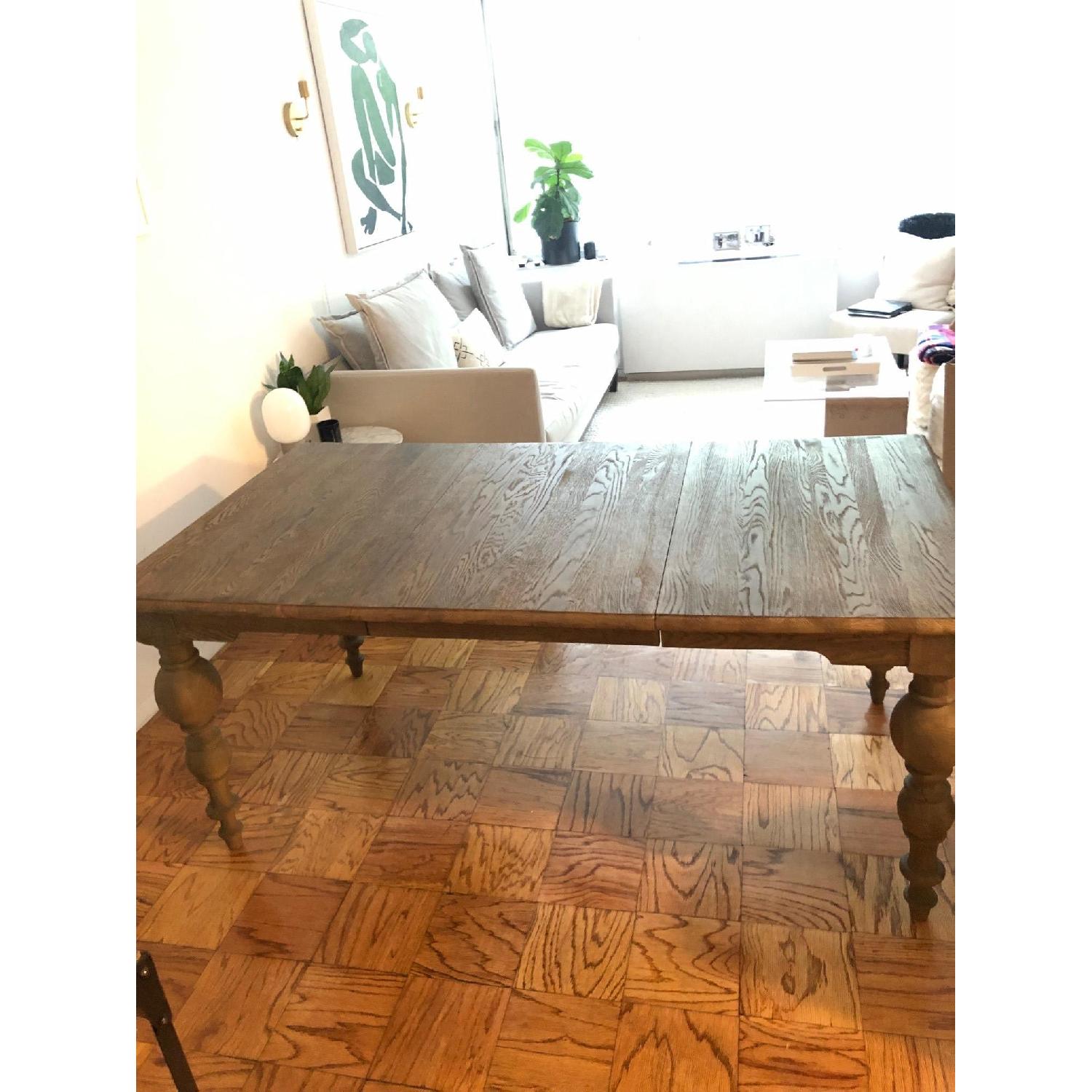 Restoration Hardware Rectangular Extension Dining Table - image-1