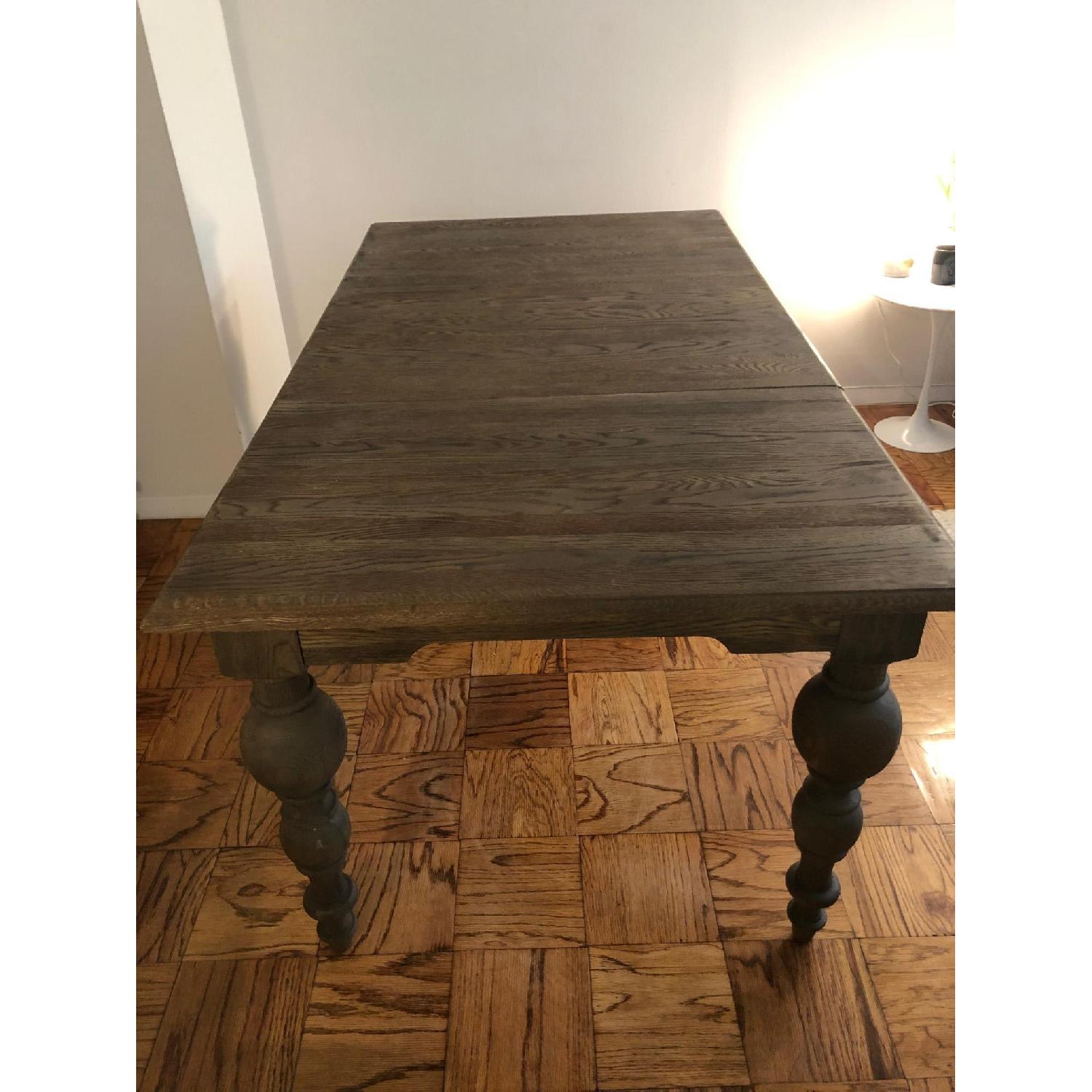 Restoration Hardware Rectangular Extension Dining Table - image-3