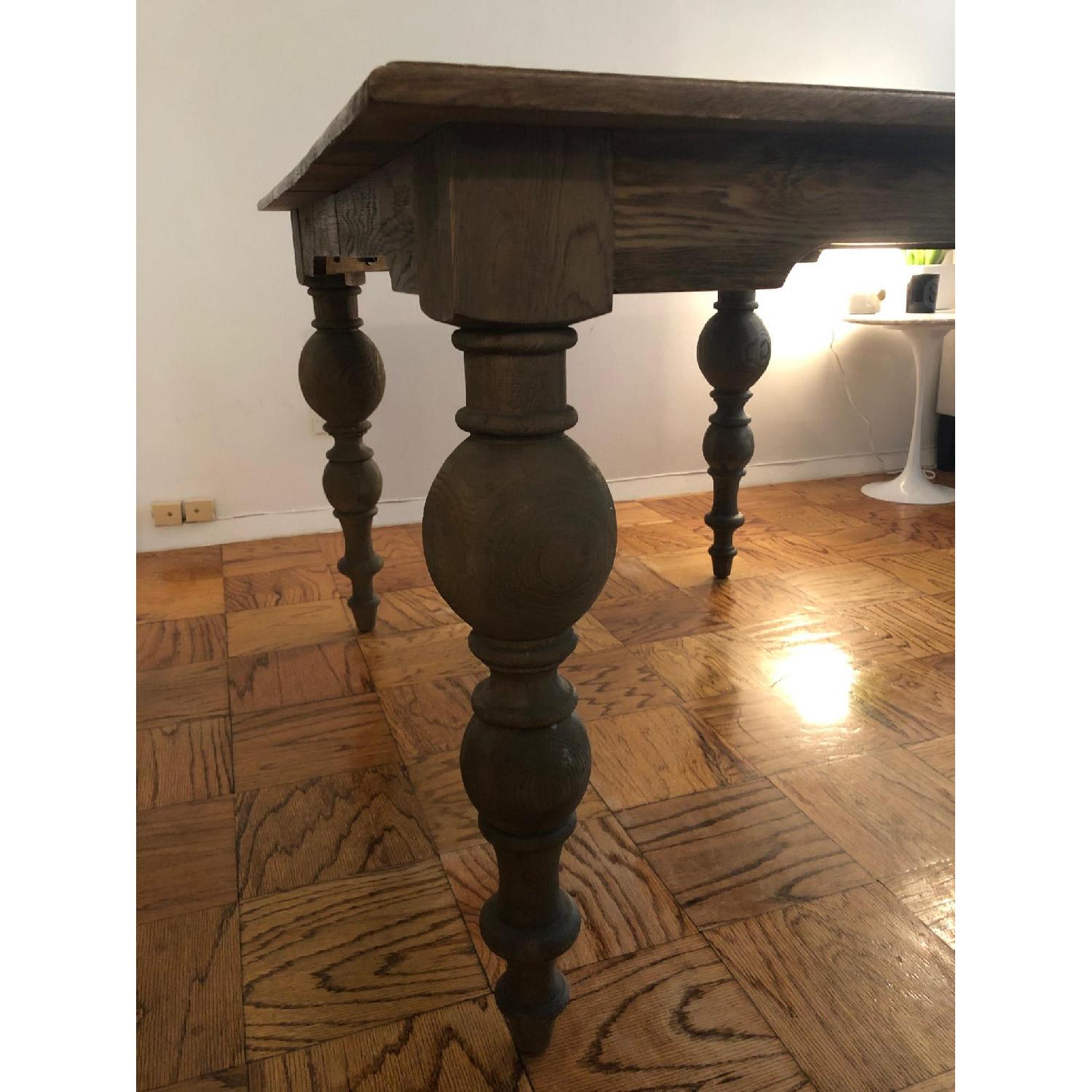 Restoration Hardware Rectangular Extension Dining Table - image-11