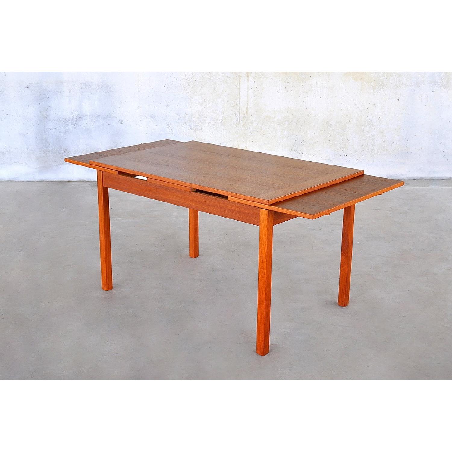 Gangso Solid Wood Danish Expandable Dining Table - image-6