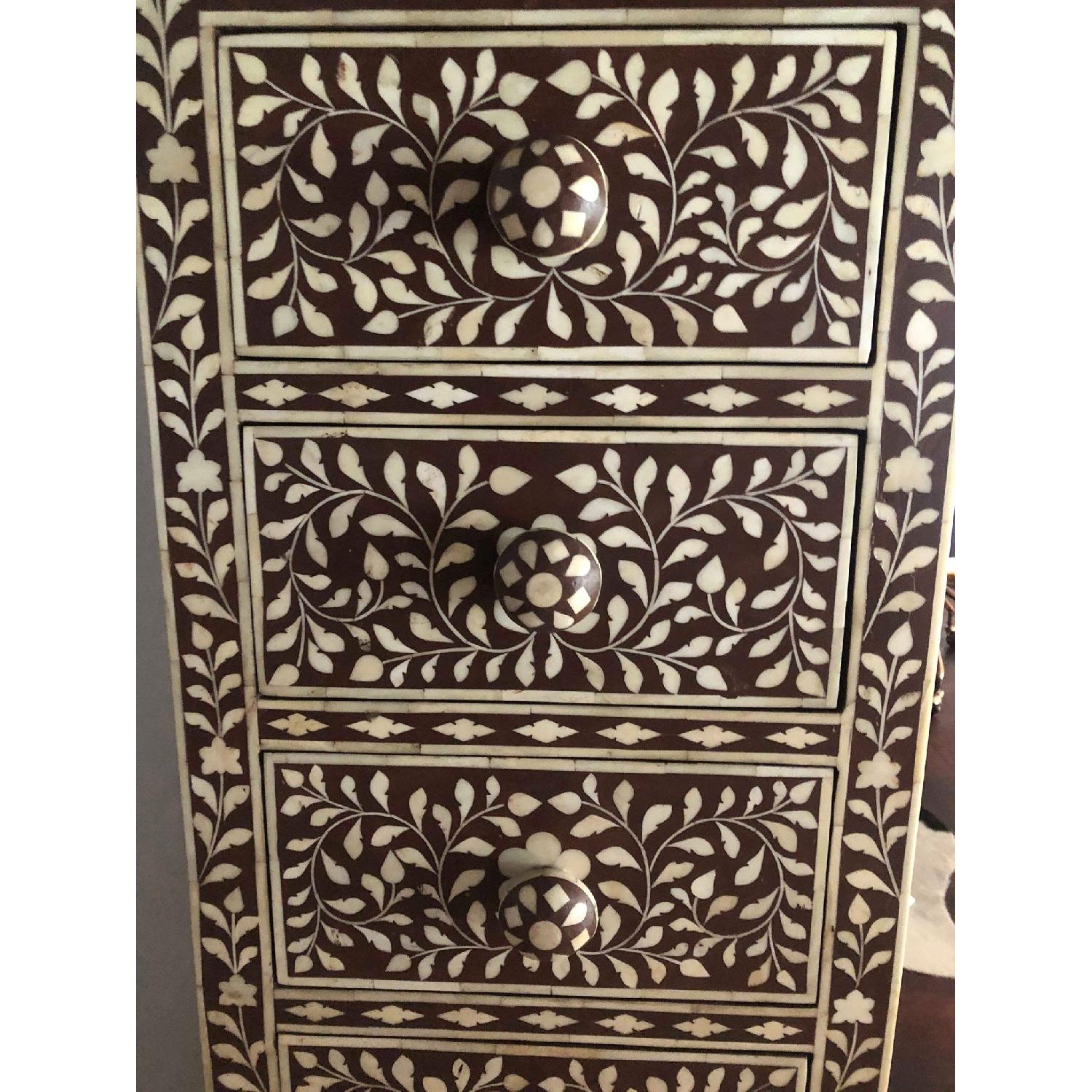 Anthropologie Bone Inlay Lingerie Chest - image-4