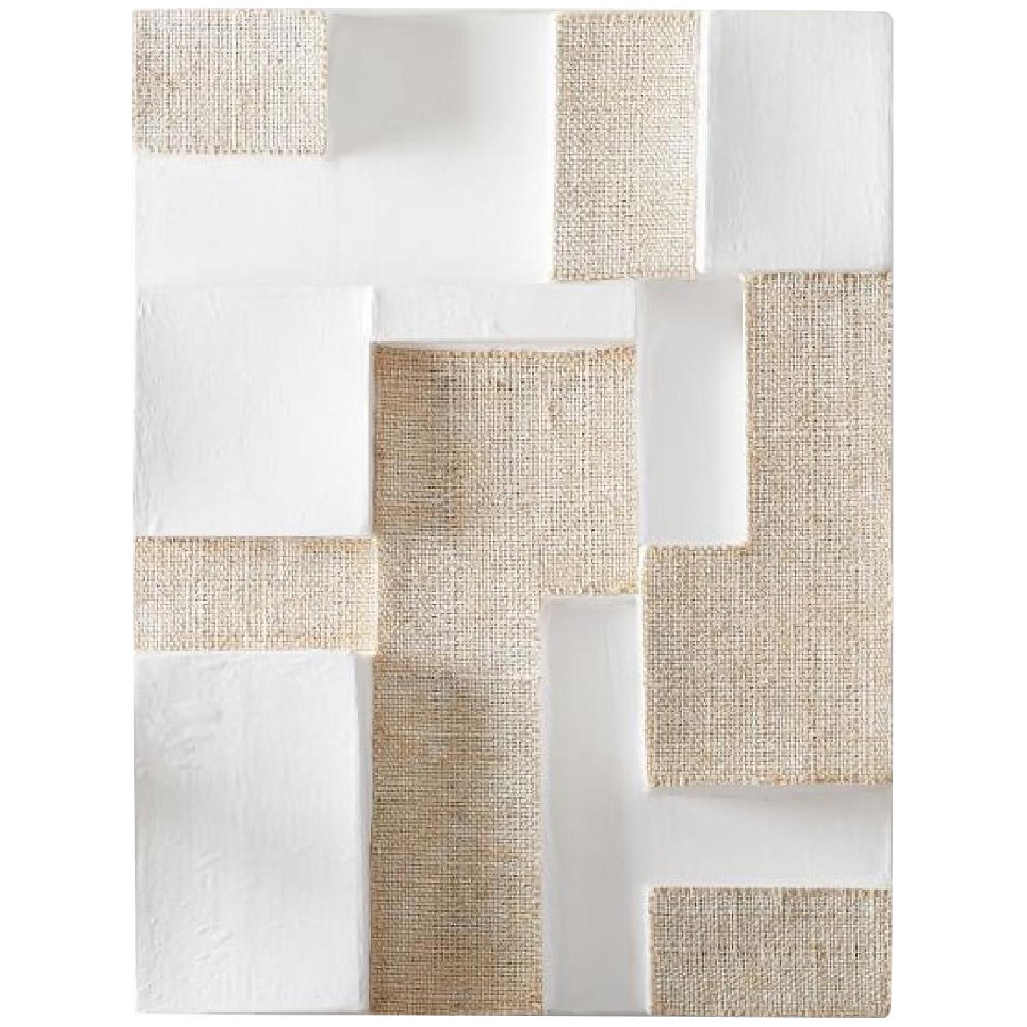 West Elm PapierMache Sculptural Wall Art AptDeco
