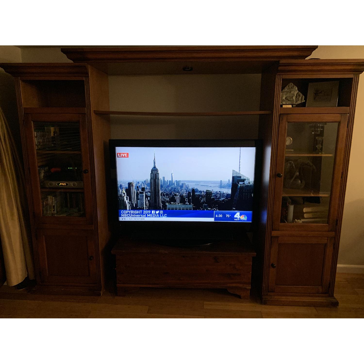 Wood Media Center/Wall Unit - image-3