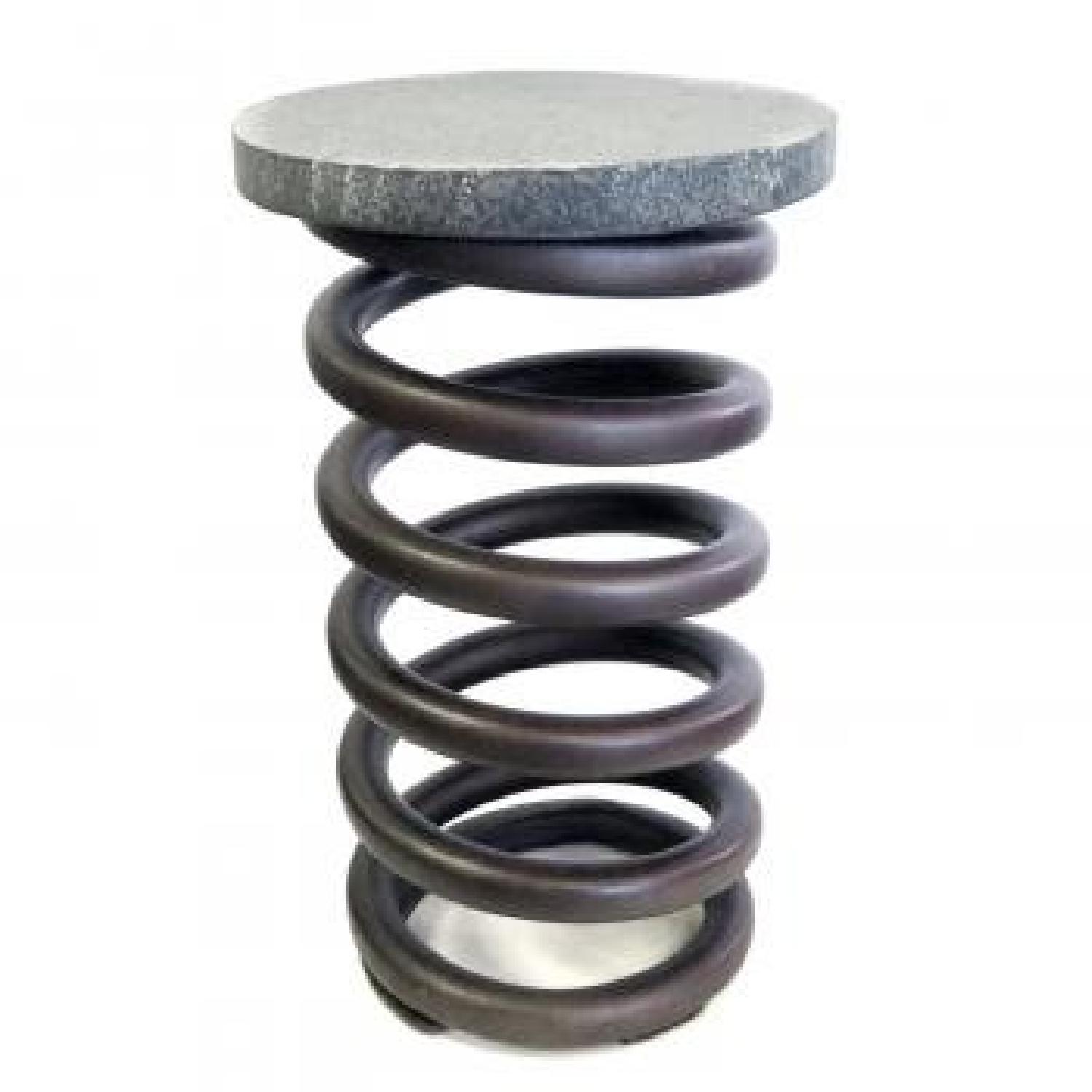 Restoration Hardware Industrial Iron Coil Stools - image-0