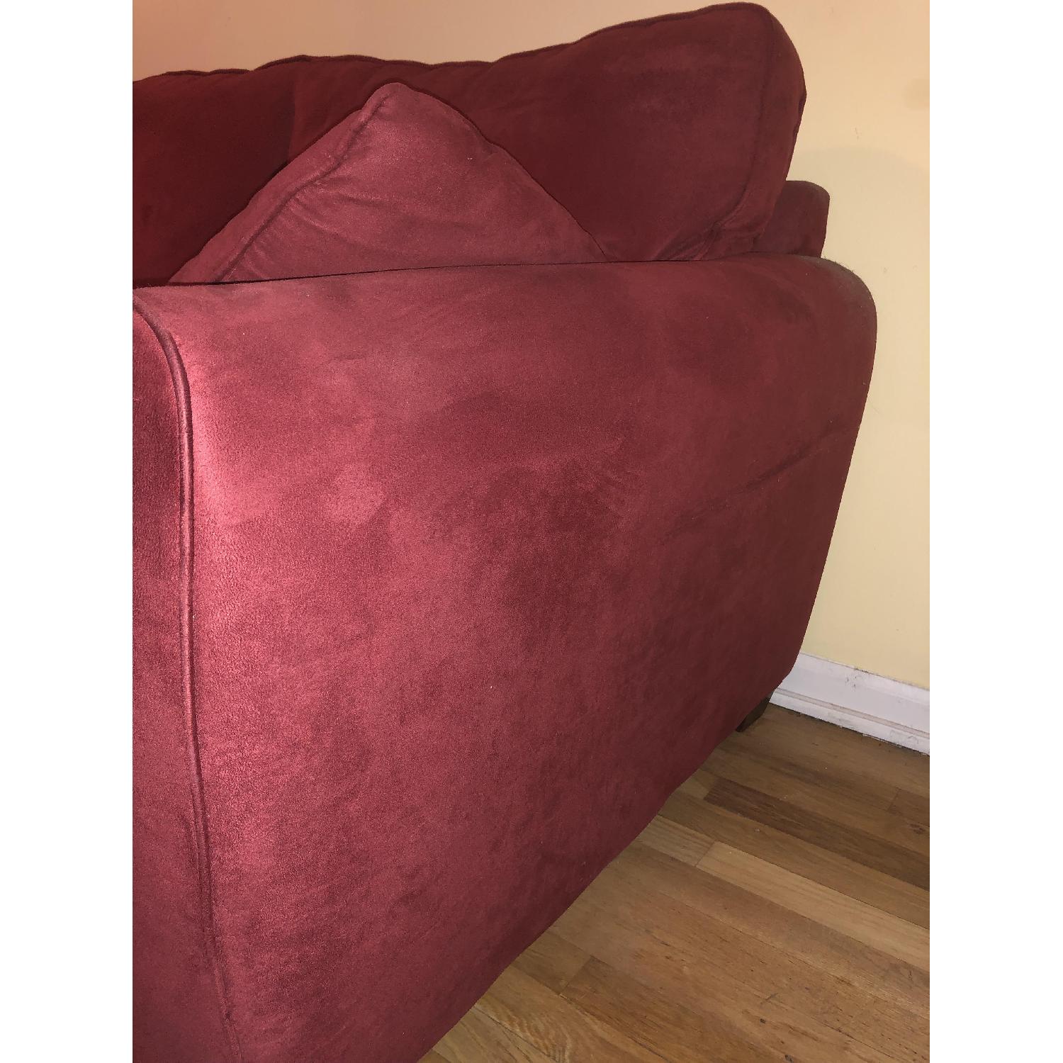 Macy's Bauhaus Cinnamon Sofa AptDeco