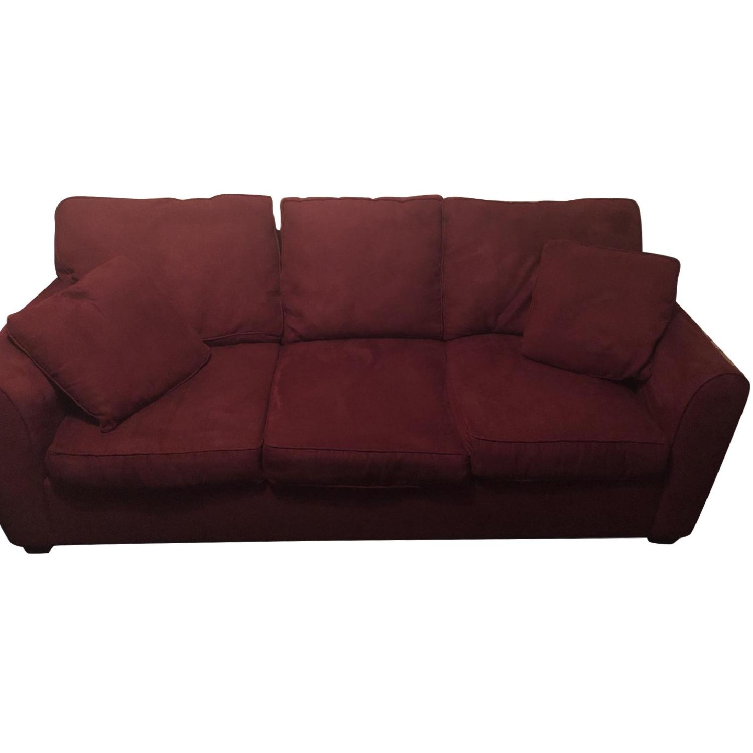 Macy's Bauhaus Cinnamon Sofa AptDeco
