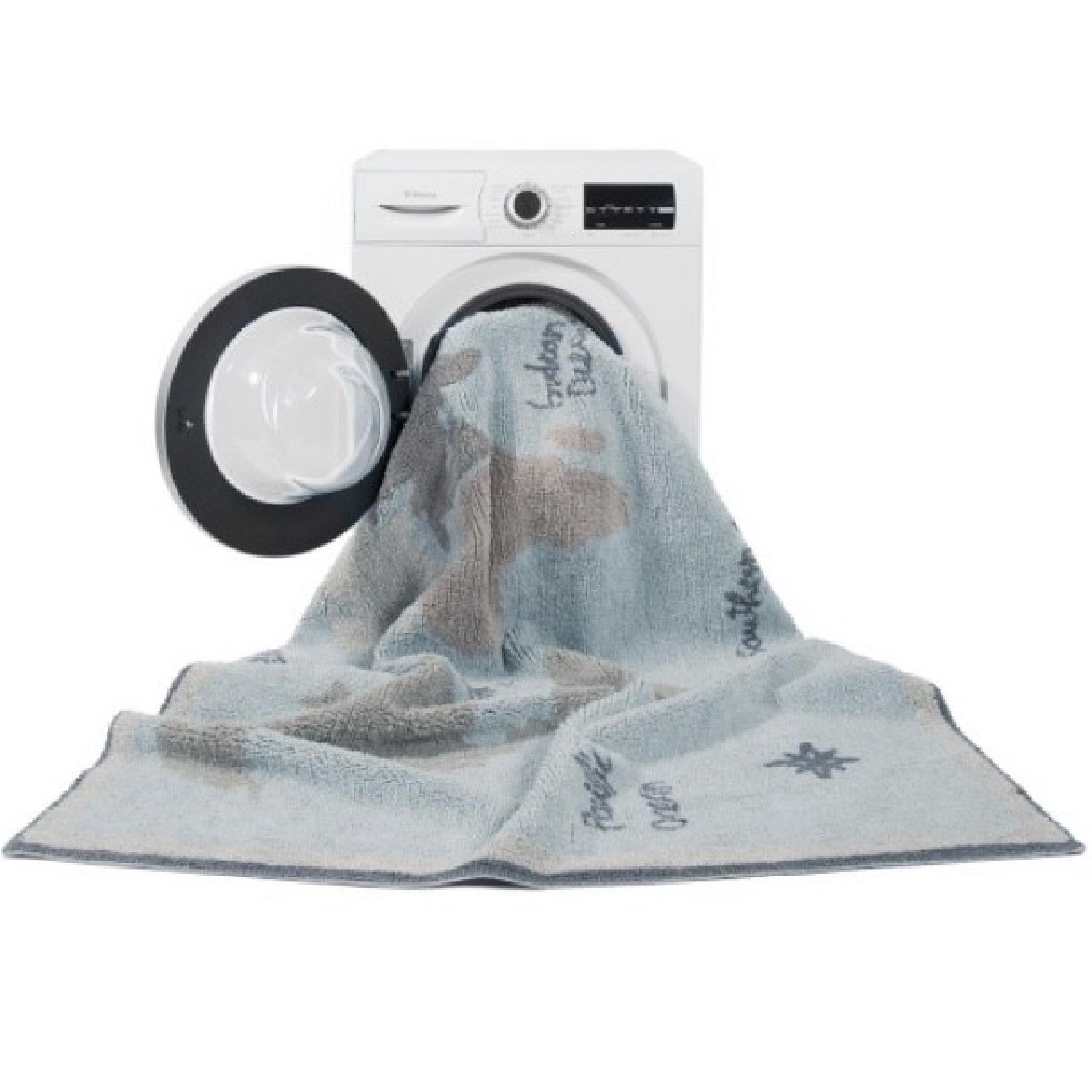 Kids World Map Area Rug - image-1