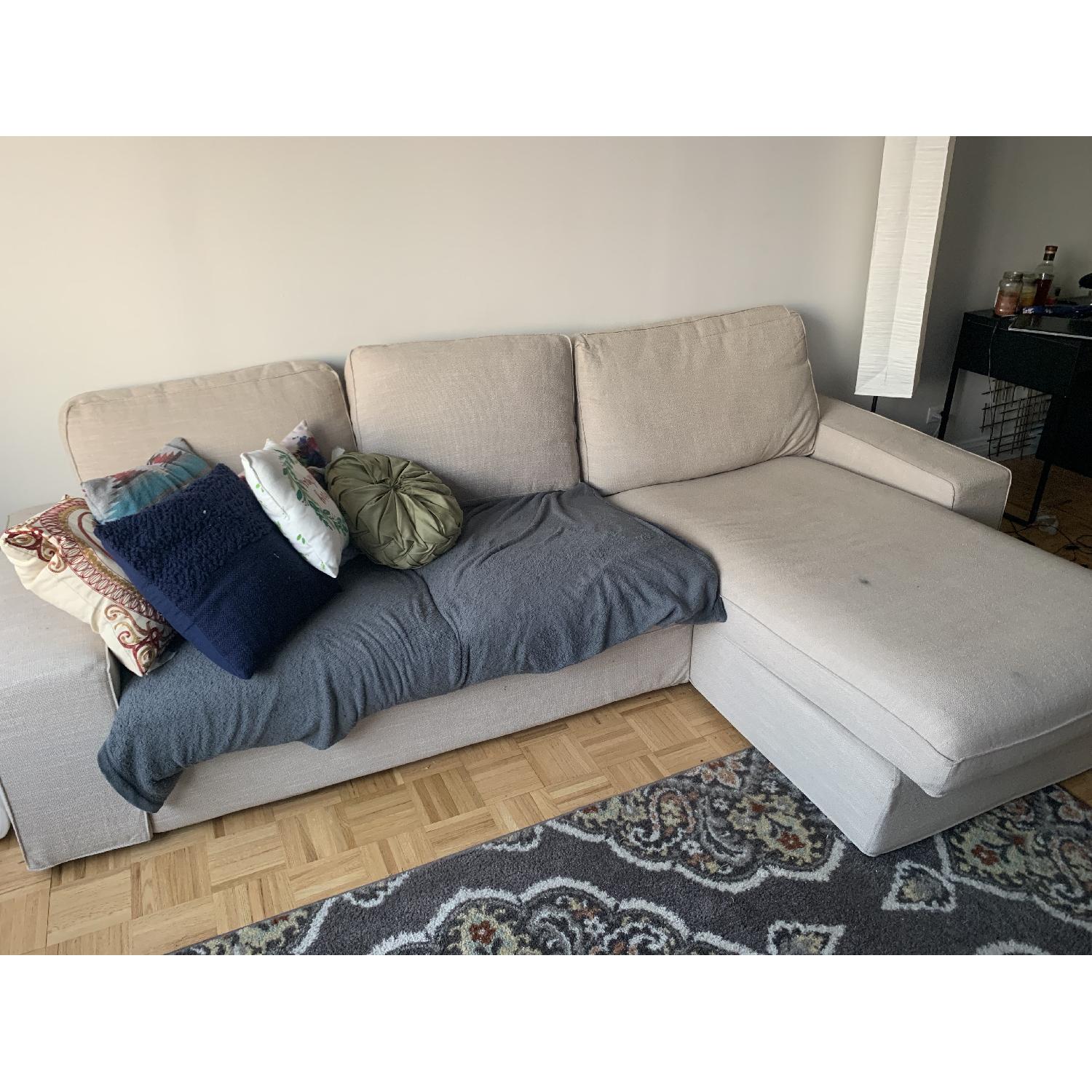 Ikea Kivik 4 Seat Sectional Sofa AptDeco