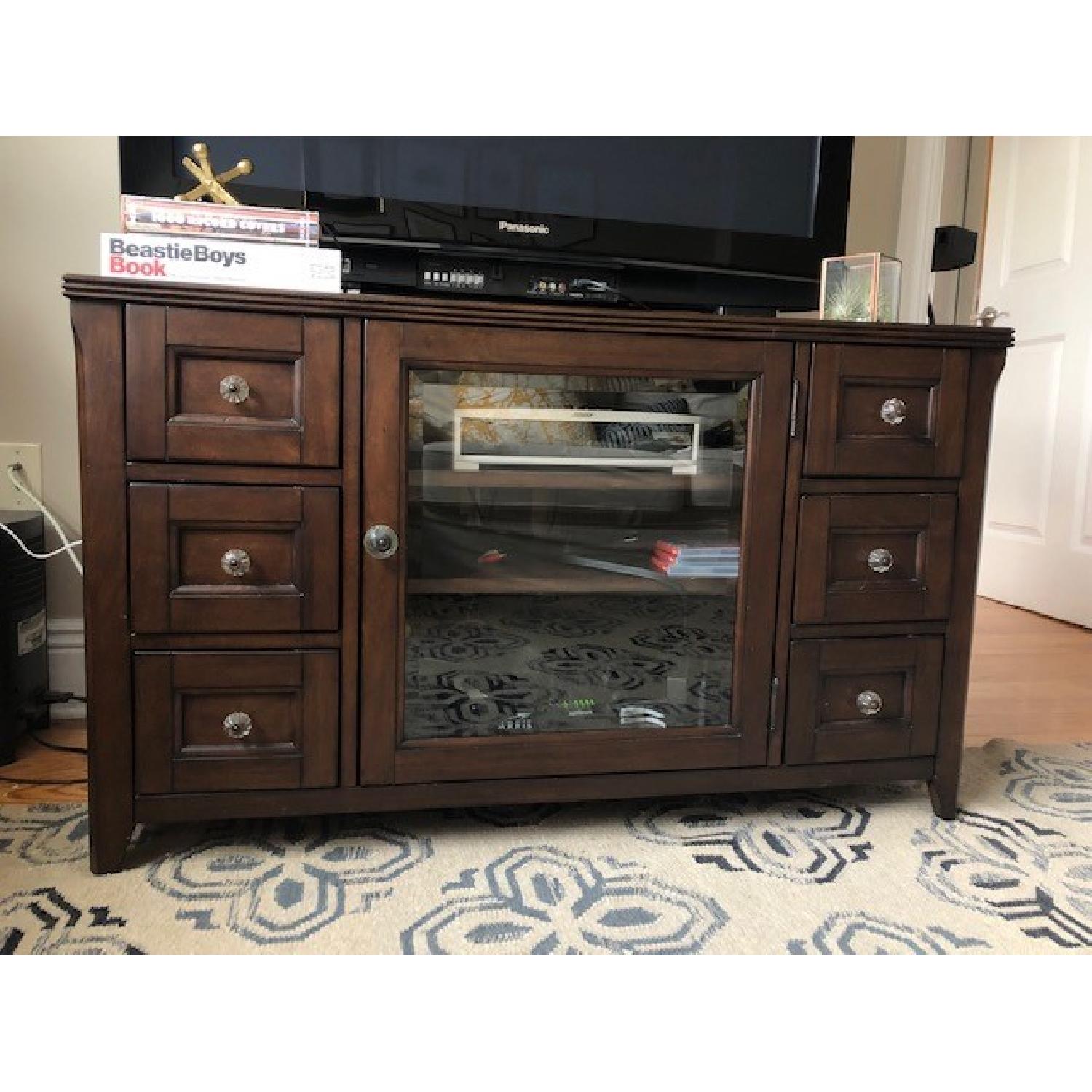 Ballard Designs Wesley Media Console AptDeco