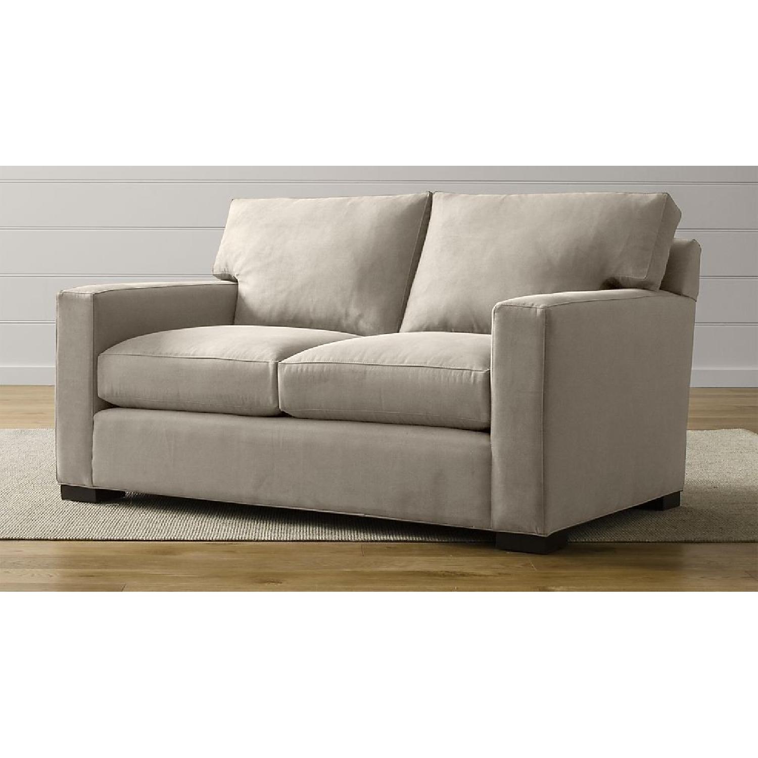Crate & Barrel Axis II Loveseat - image-1