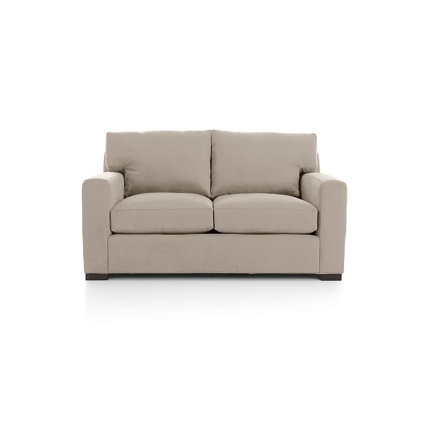 Crate & Barrel Axis II Loveseat - image-0
