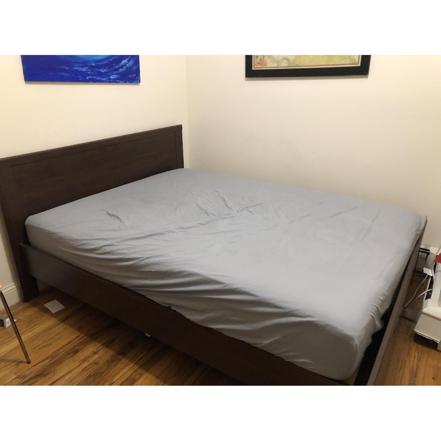 Ikea Brusali Queen Size Bed AptDeco