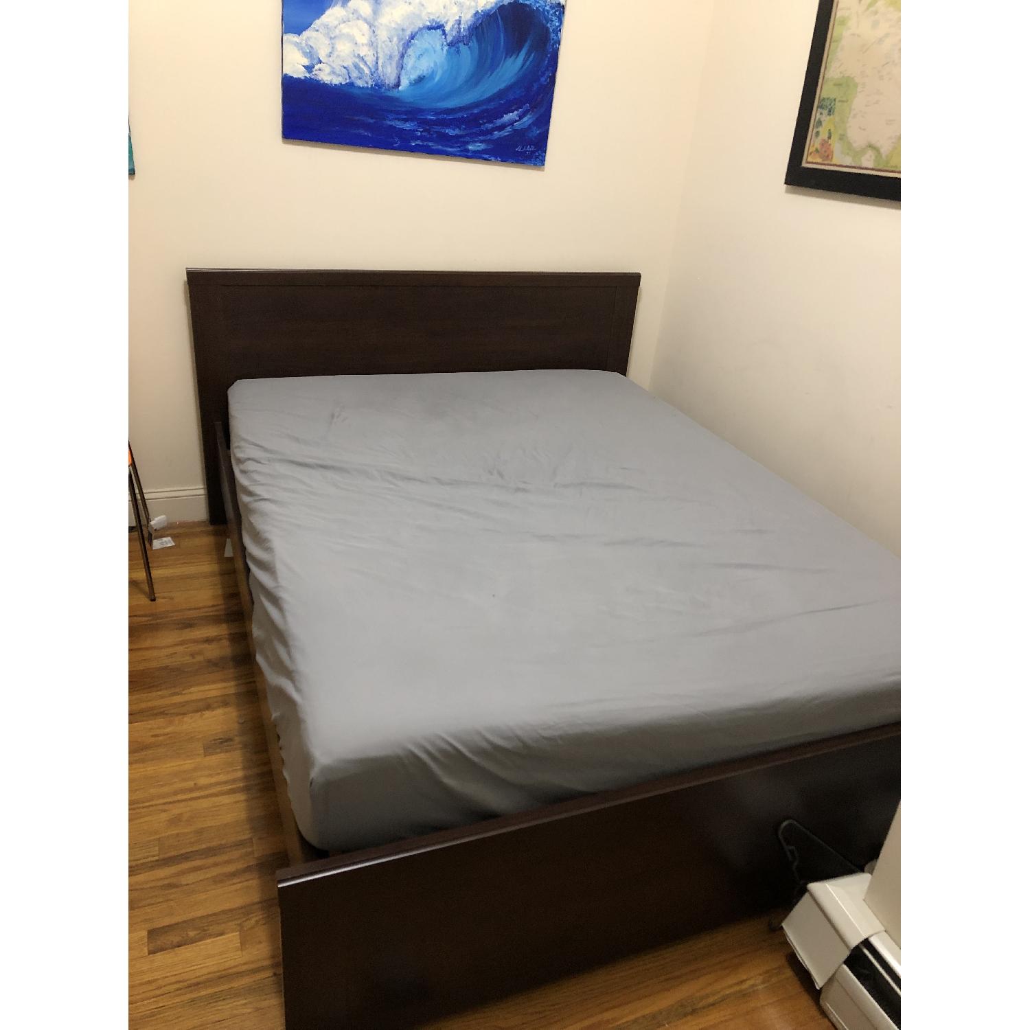 Ikea Brusali Queen Size Bed AptDeco