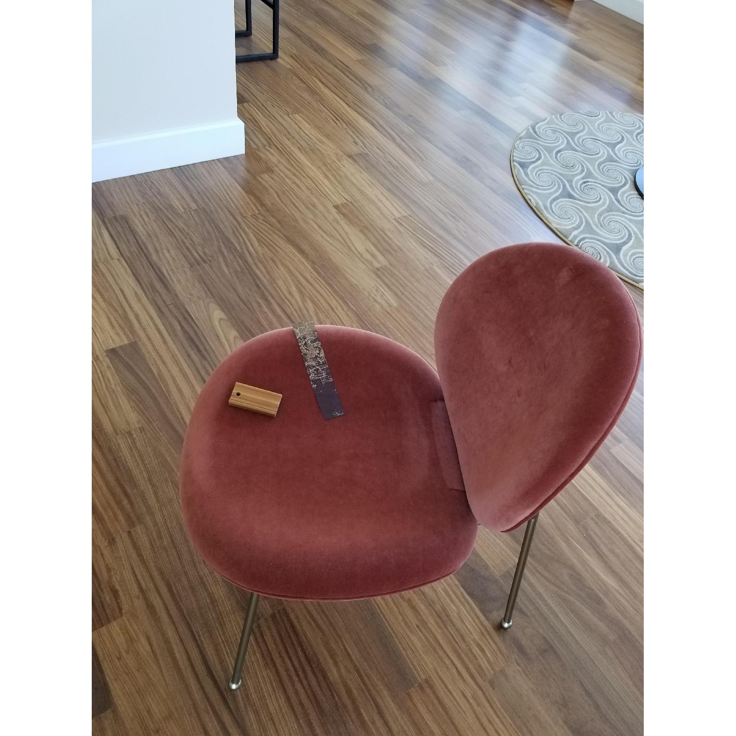 West Elm Jane Velvet Dining Chairs AptDeco