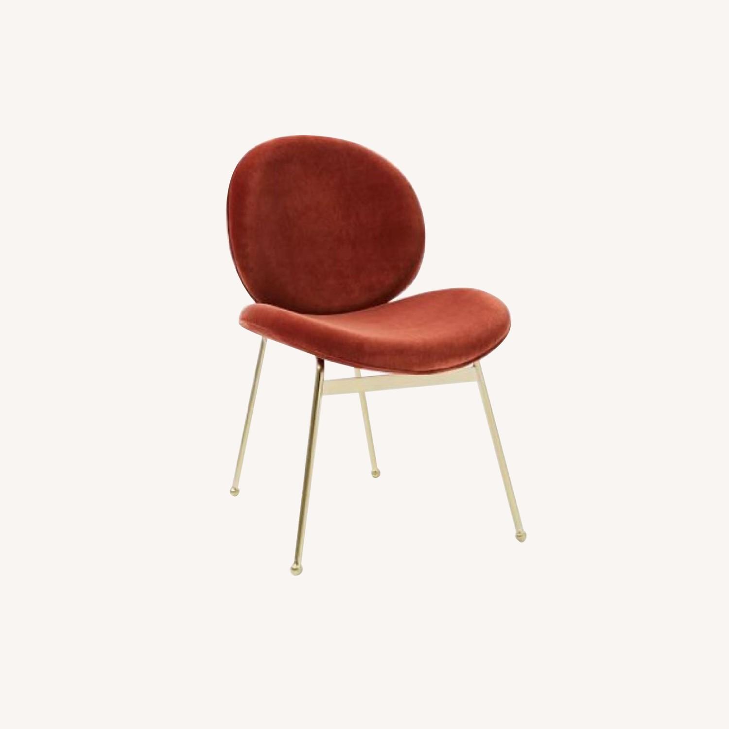 West Elm Jane Velvet Dining Chairs AptDeco