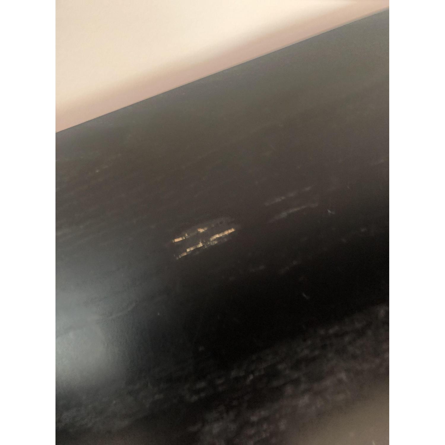 Leaning Ladder Bookshelf in Espresso - image-3