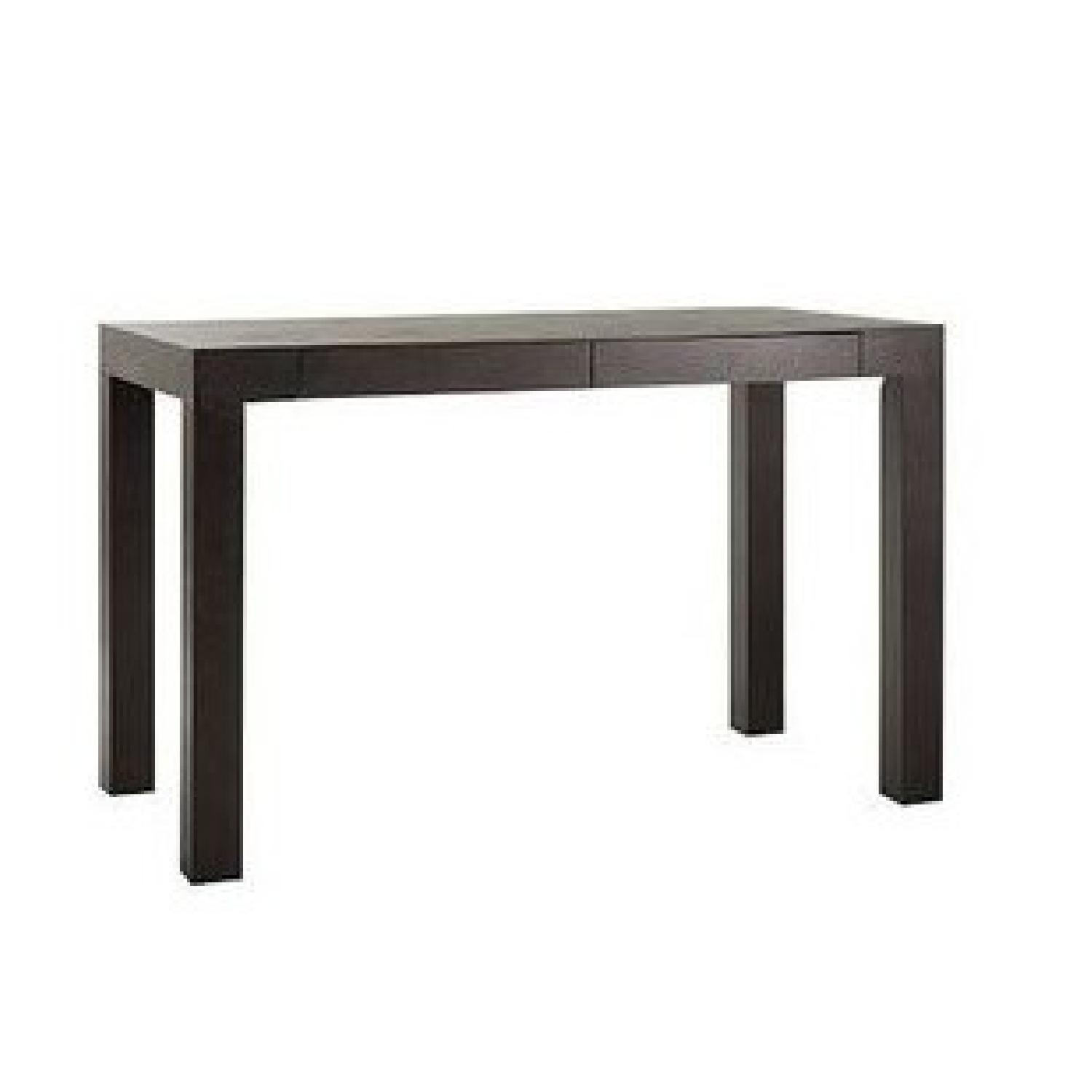 West Elm Parsons Desk in Chocolate - image-0