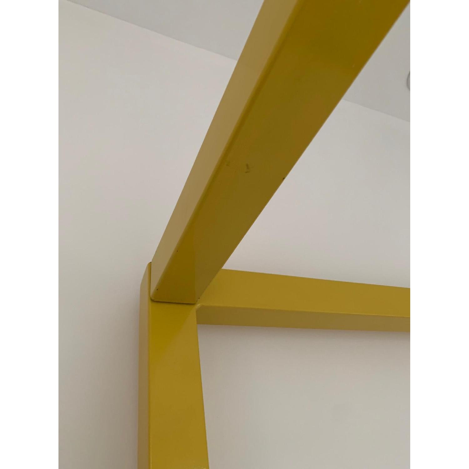 Room & Board 4 Poster Yellow Queen Size Bed - image-6