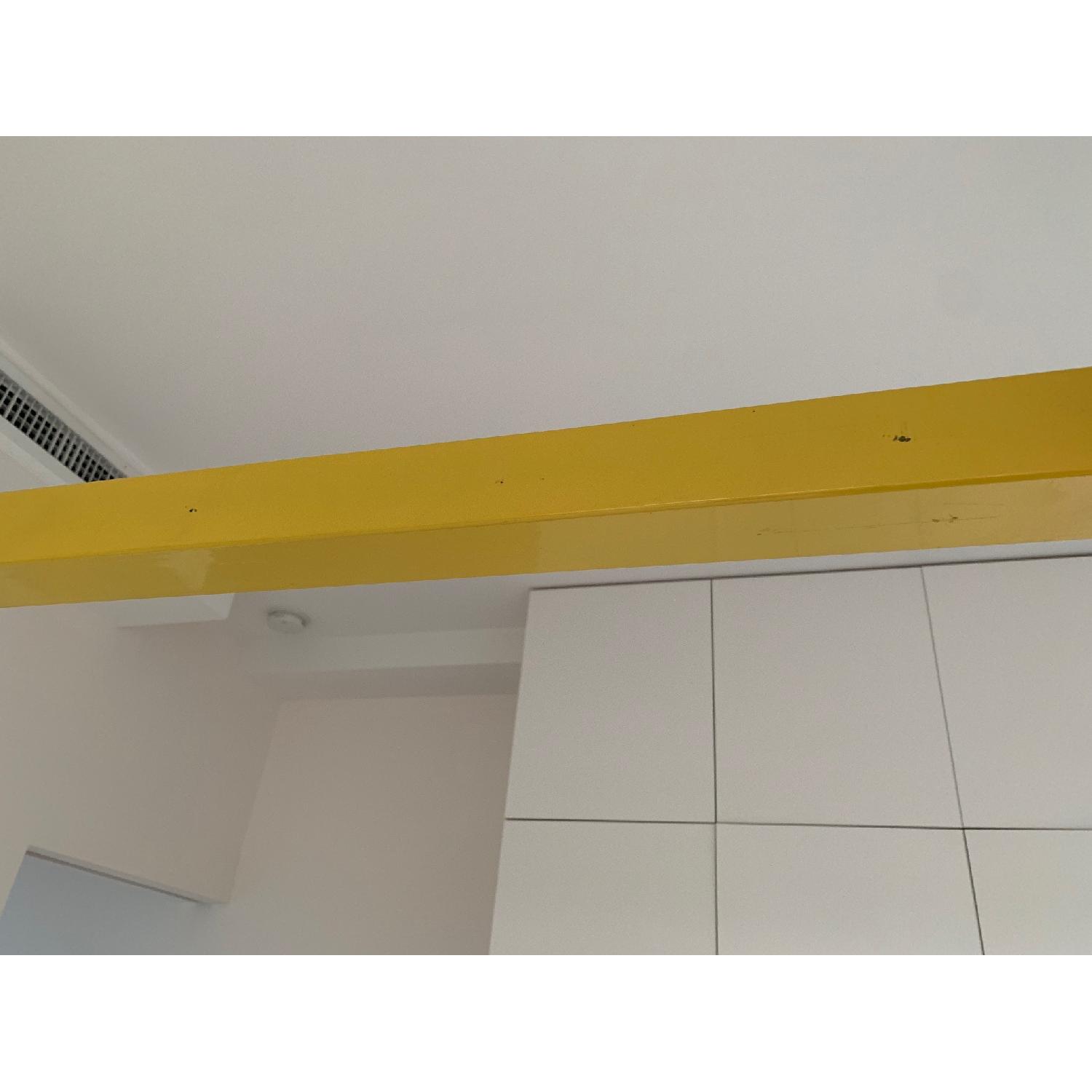 Room & Board 4 Poster Yellow Queen Size Bed - image-7