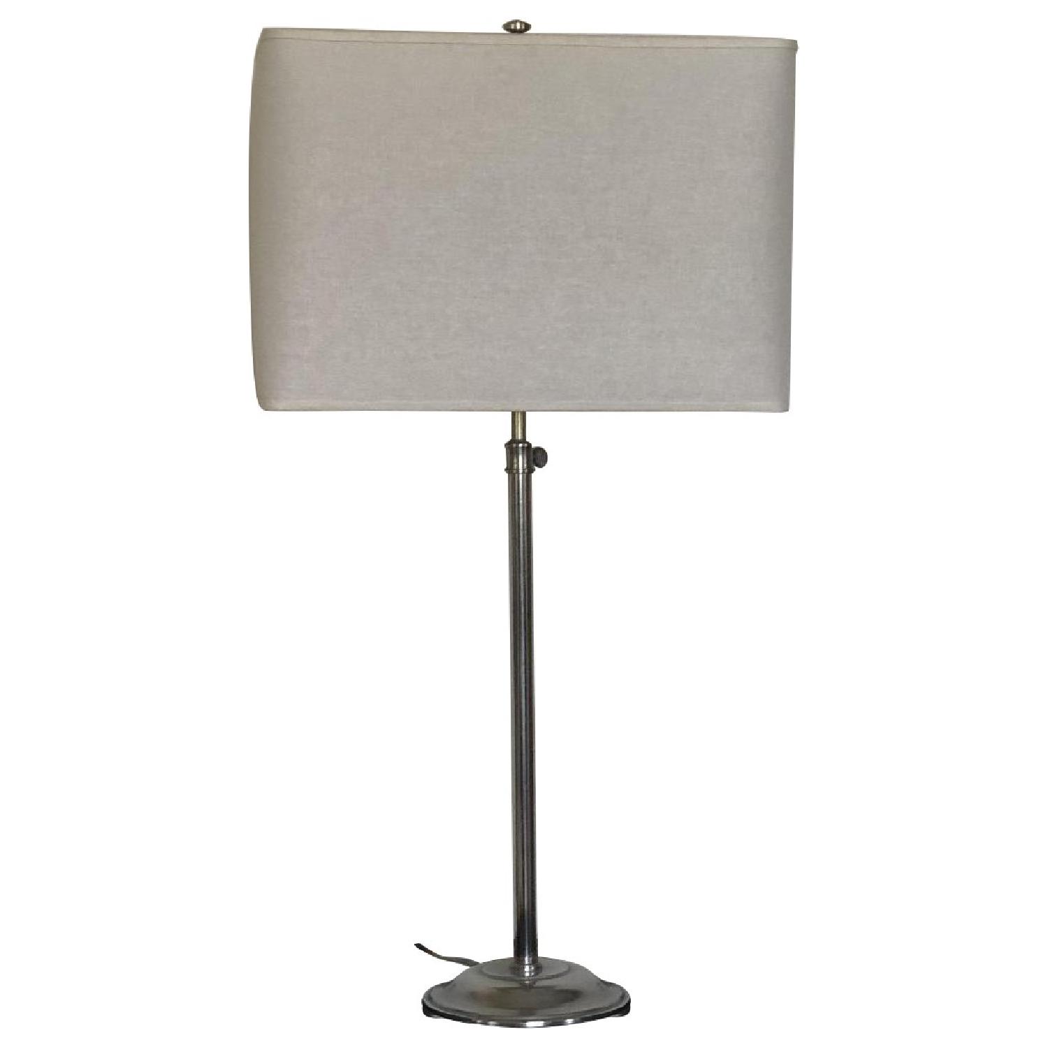 Restoration Hardware Table Lamp w/ Shade AptDeco