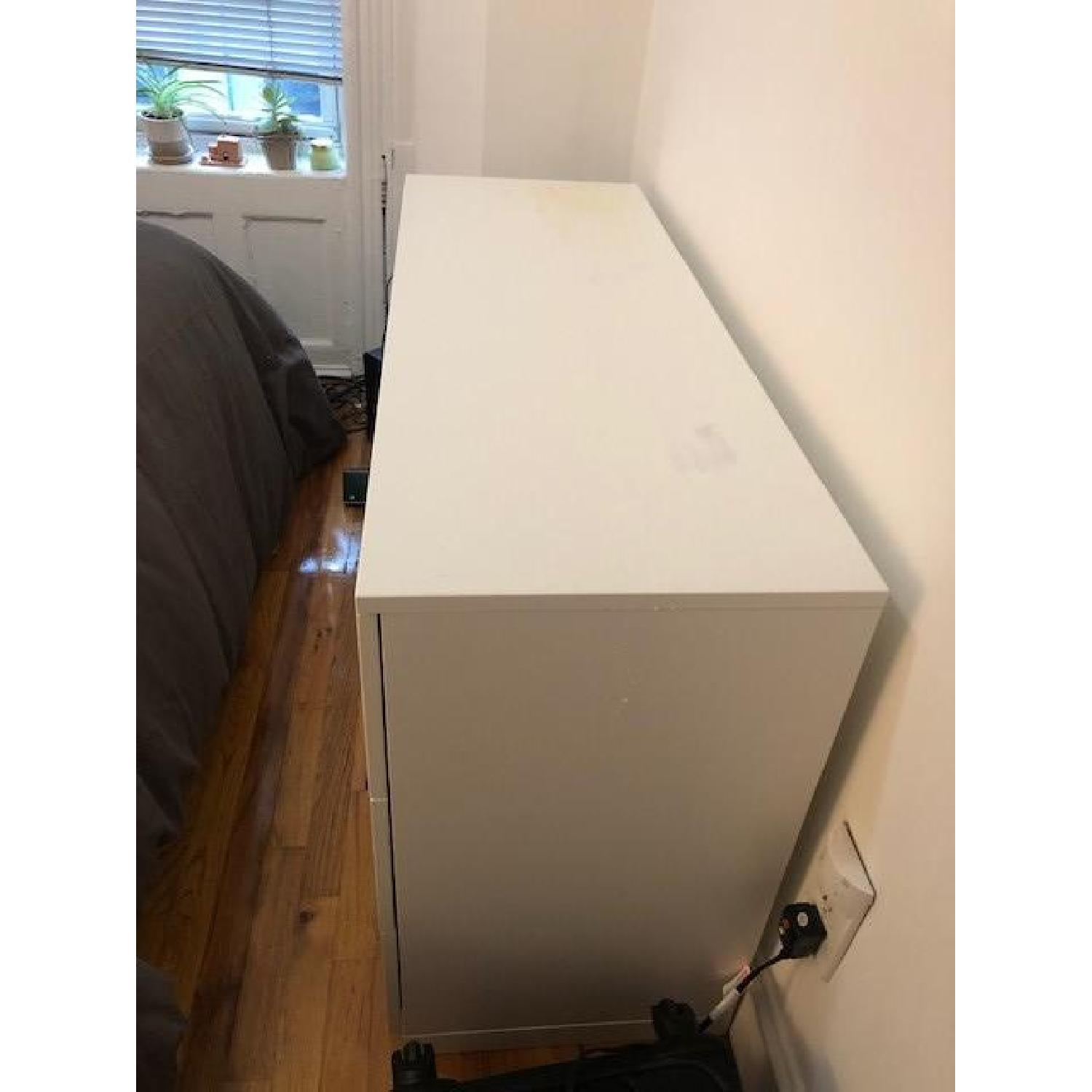 Ikea Nordli White 6-Drawer Dresser - image-2