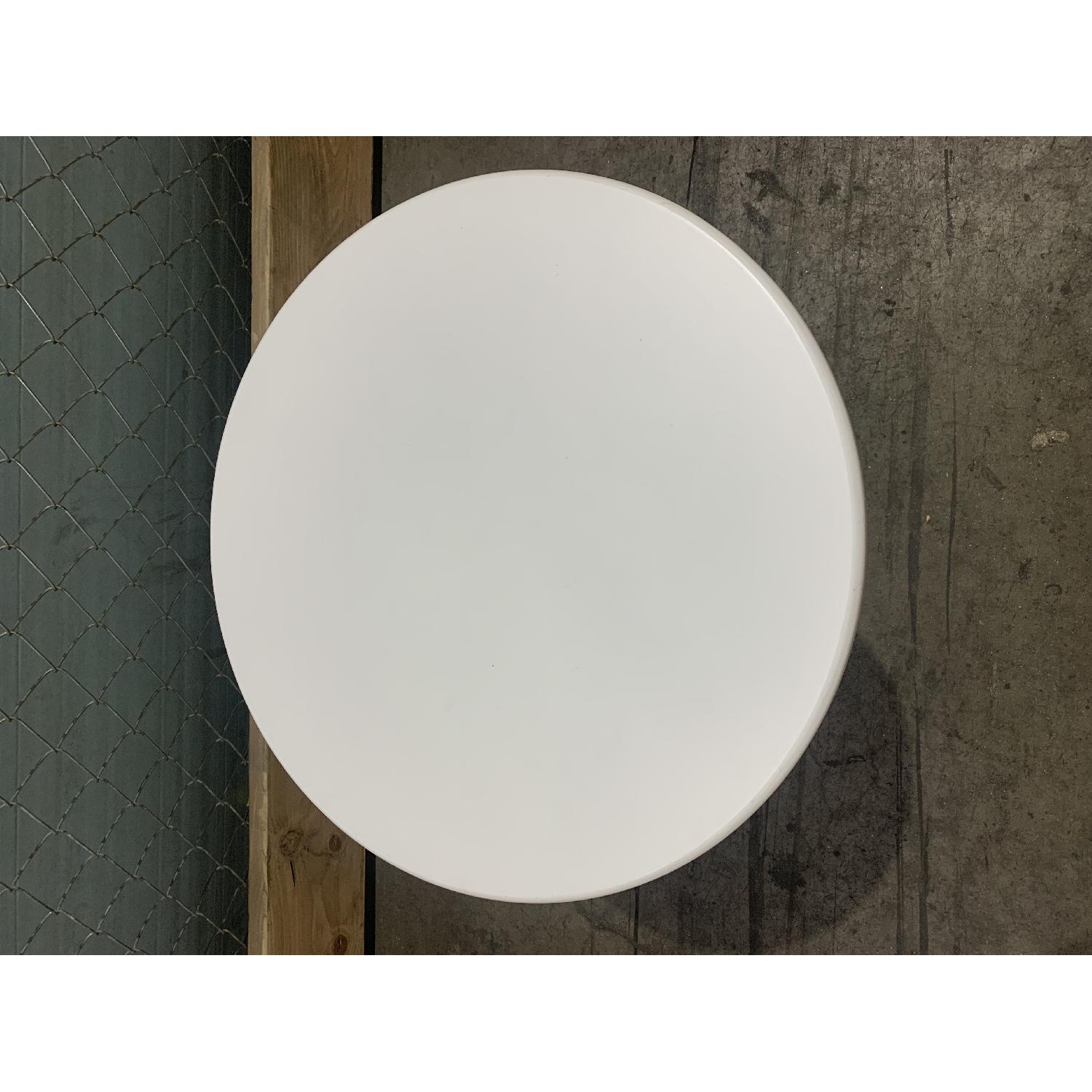 Palm Springs White Spindle Side Table - image-2