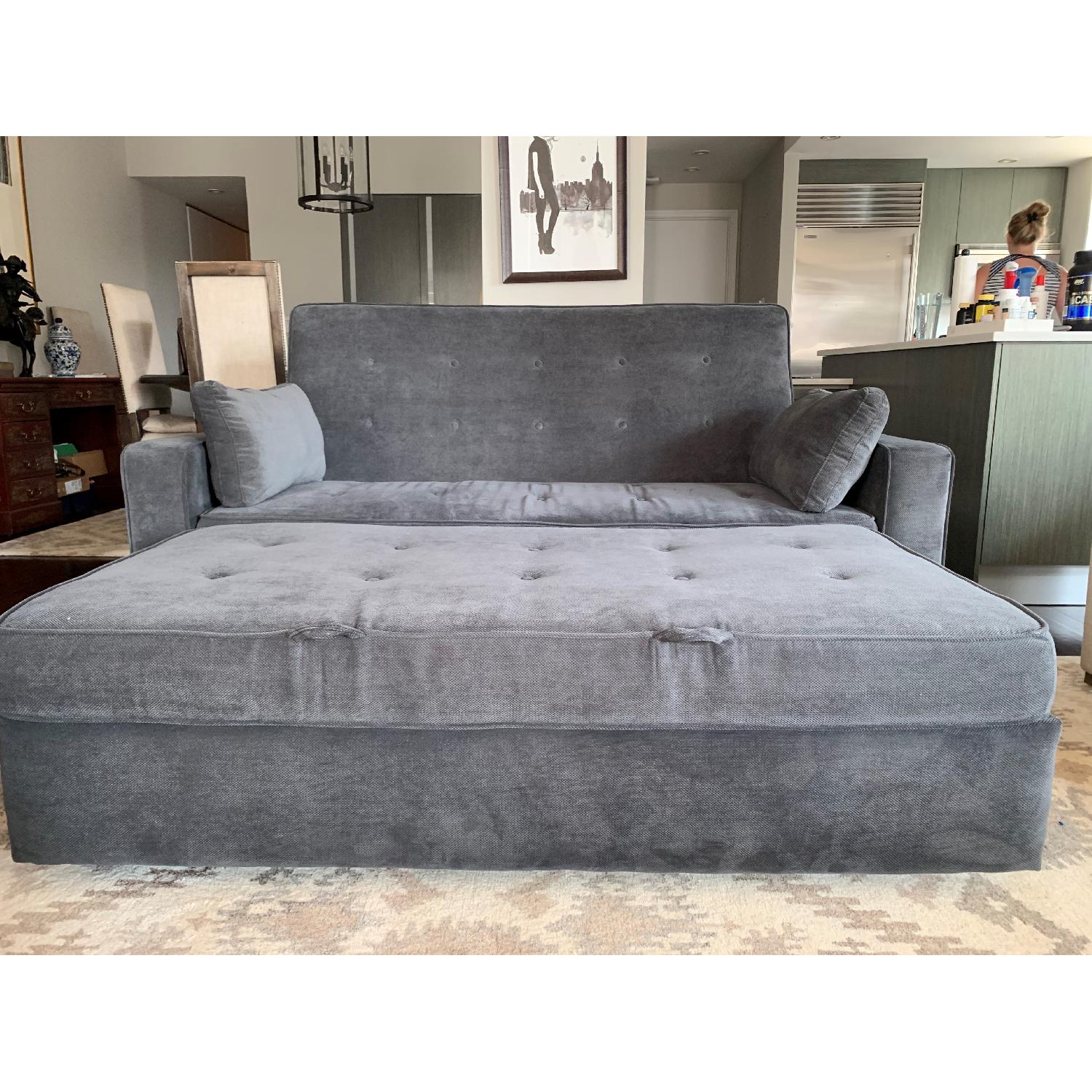 Lifestyle Solutions Westport Beautyrest Fabric Sleeper Sofa - image-2