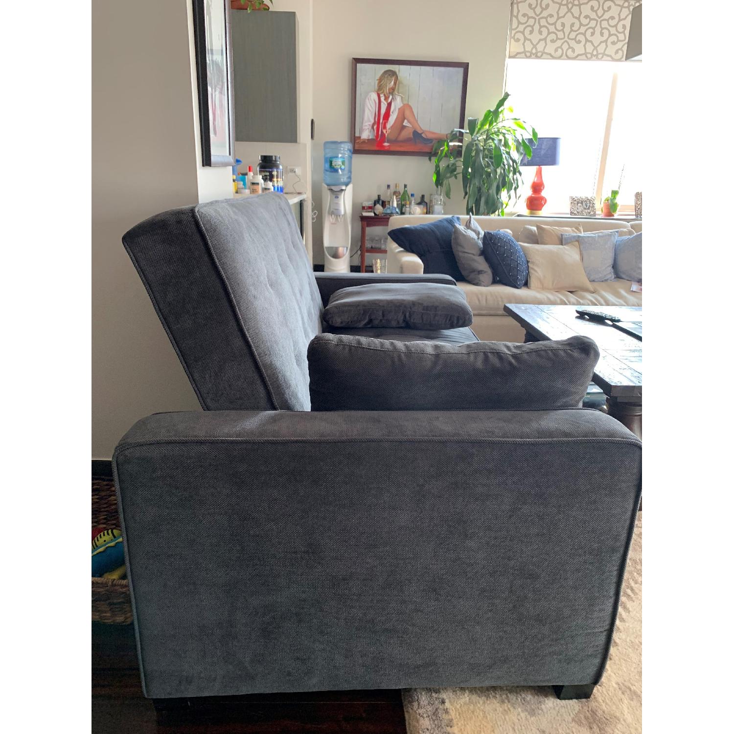 Lifestyle Solutions Westport Beautyrest Fabric Sleeper Sofa - image-3