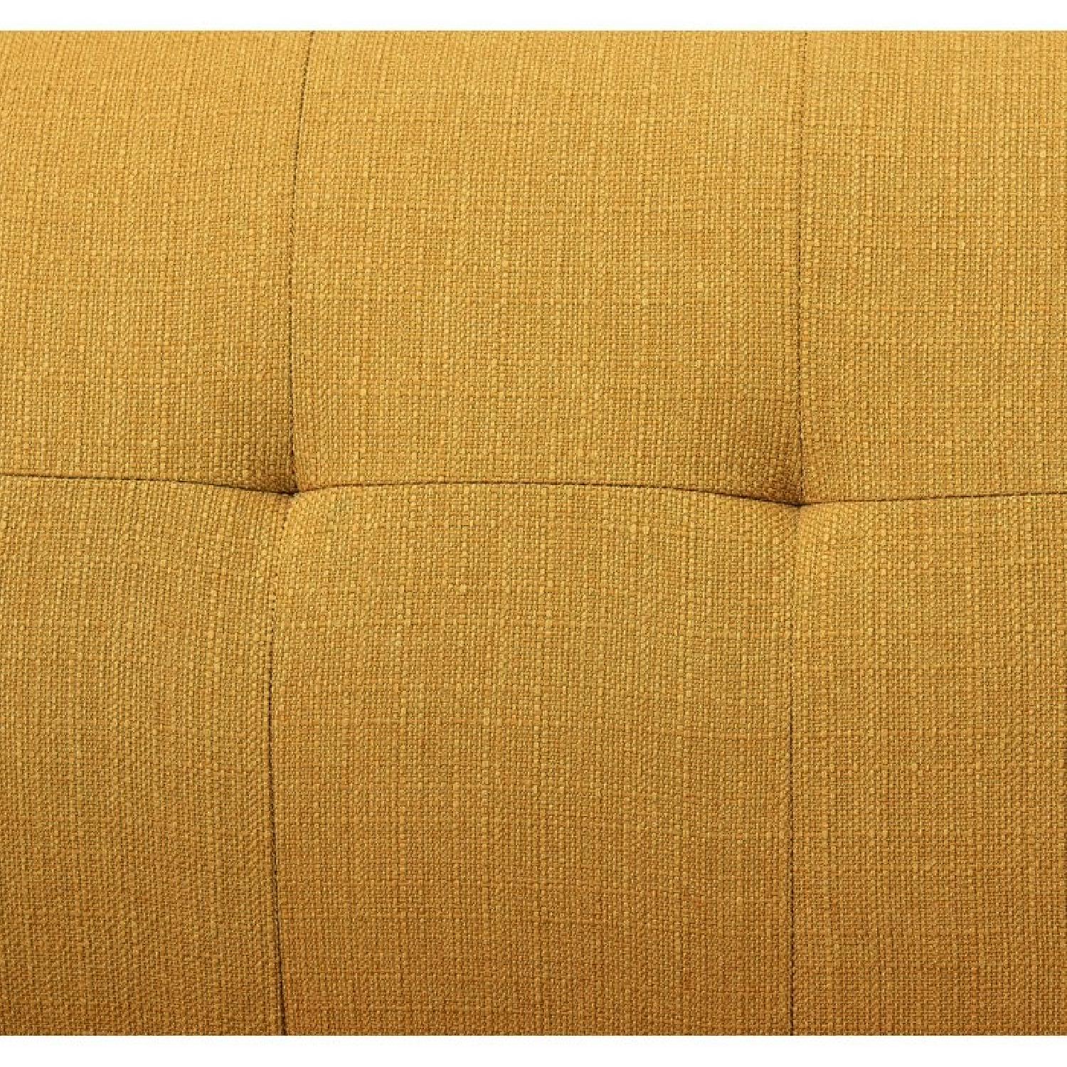 Langley Street Mustard Yellow 2 Seater Sofa - image-2