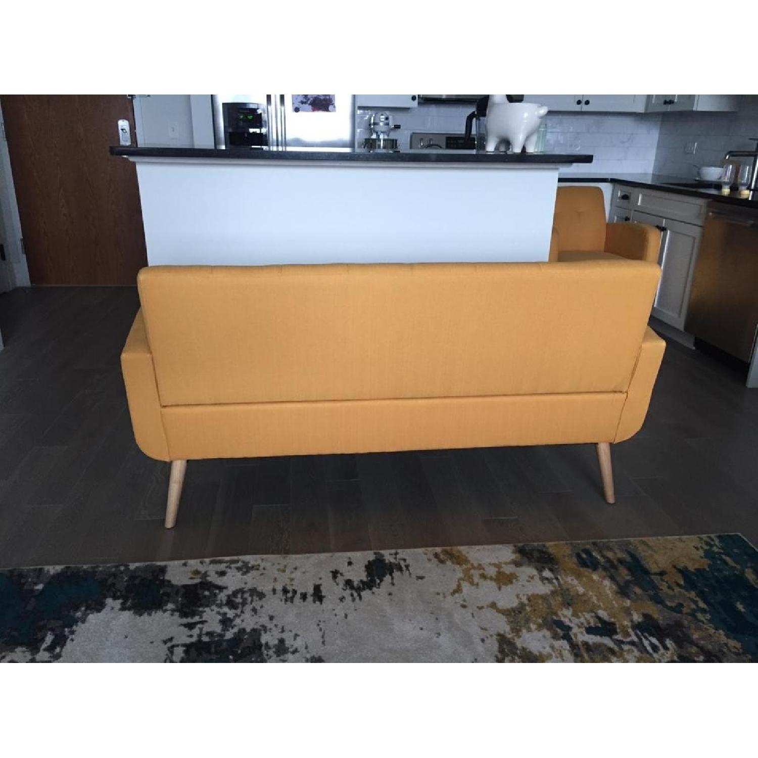 Langley Street Mustard Yellow 2 Seater Sofa - image-5