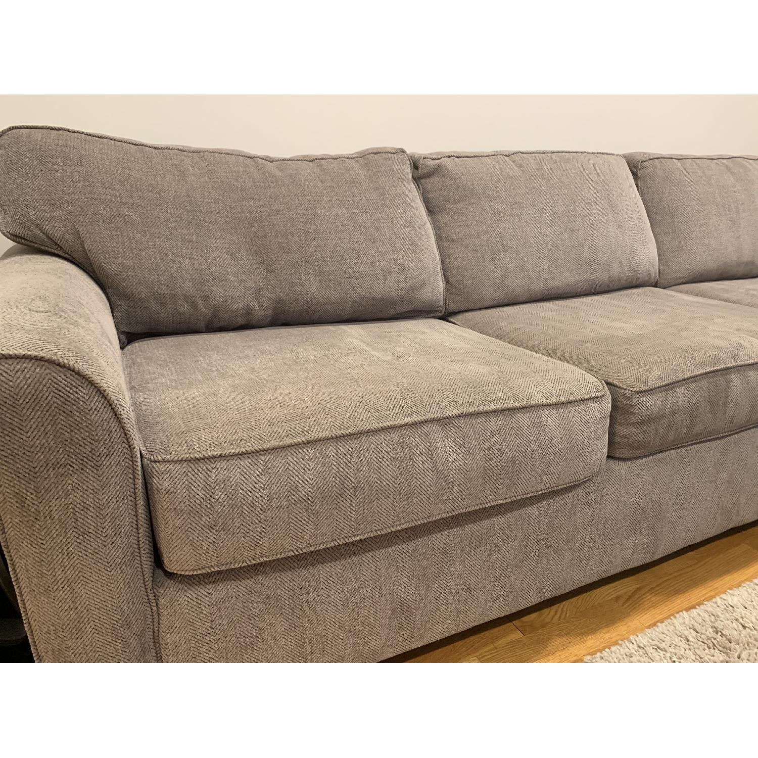Beige Fabric 3-Piece Sectional Sofa - image-5