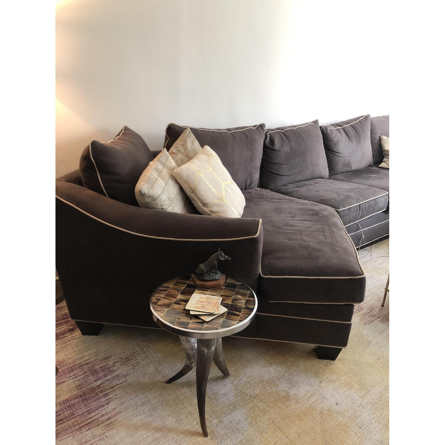 Raymour & Flanigan 3 Piece Sectional Sofa - image-2