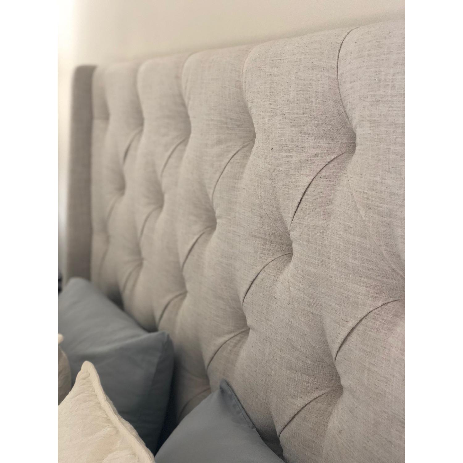 Upholstered Wingback Headboard - image-3