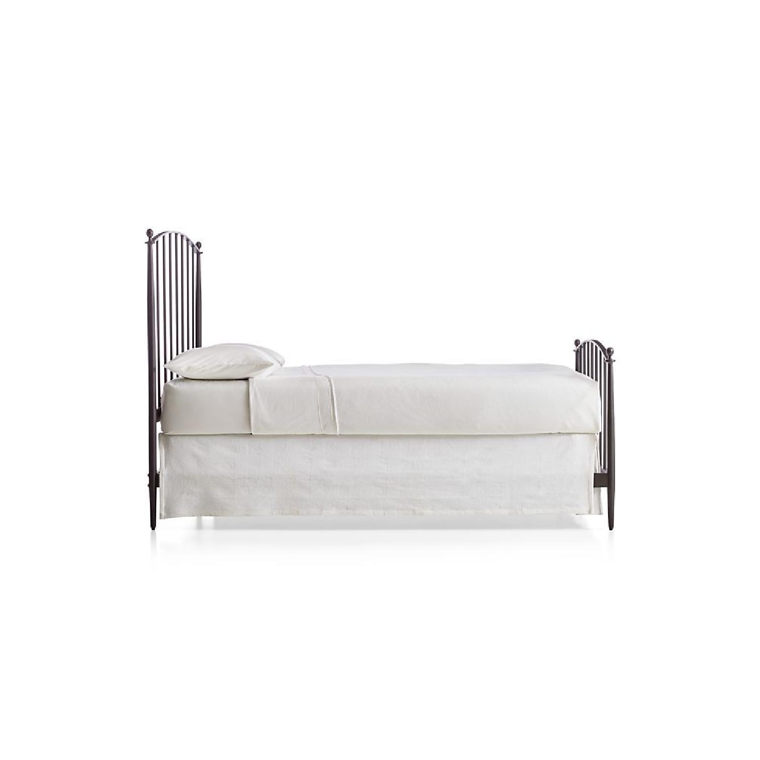 Crate & Barrel Mason Shadow Queen Bed - image-3