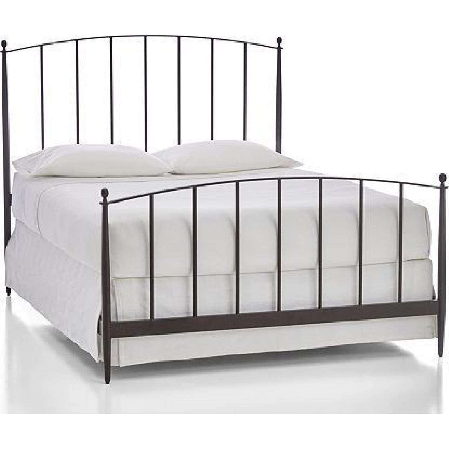 Crate & Barrel Mason Shadow Queen Bed - image-4