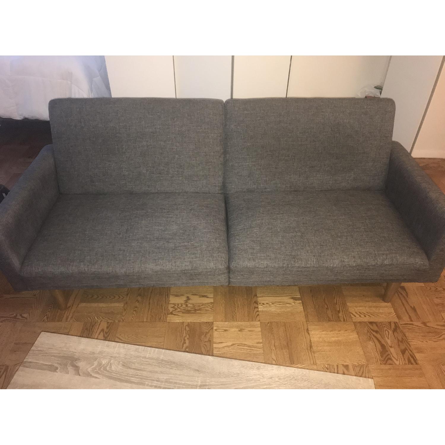 DHP Paxson Grey Futon - image-3